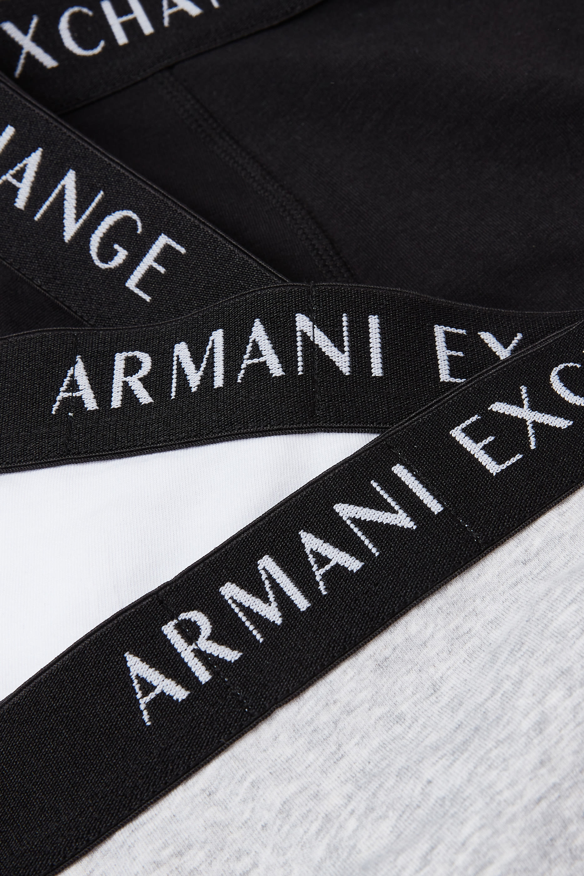 طقم بوكسرات قطن بشعار الماركة، 3 قطع