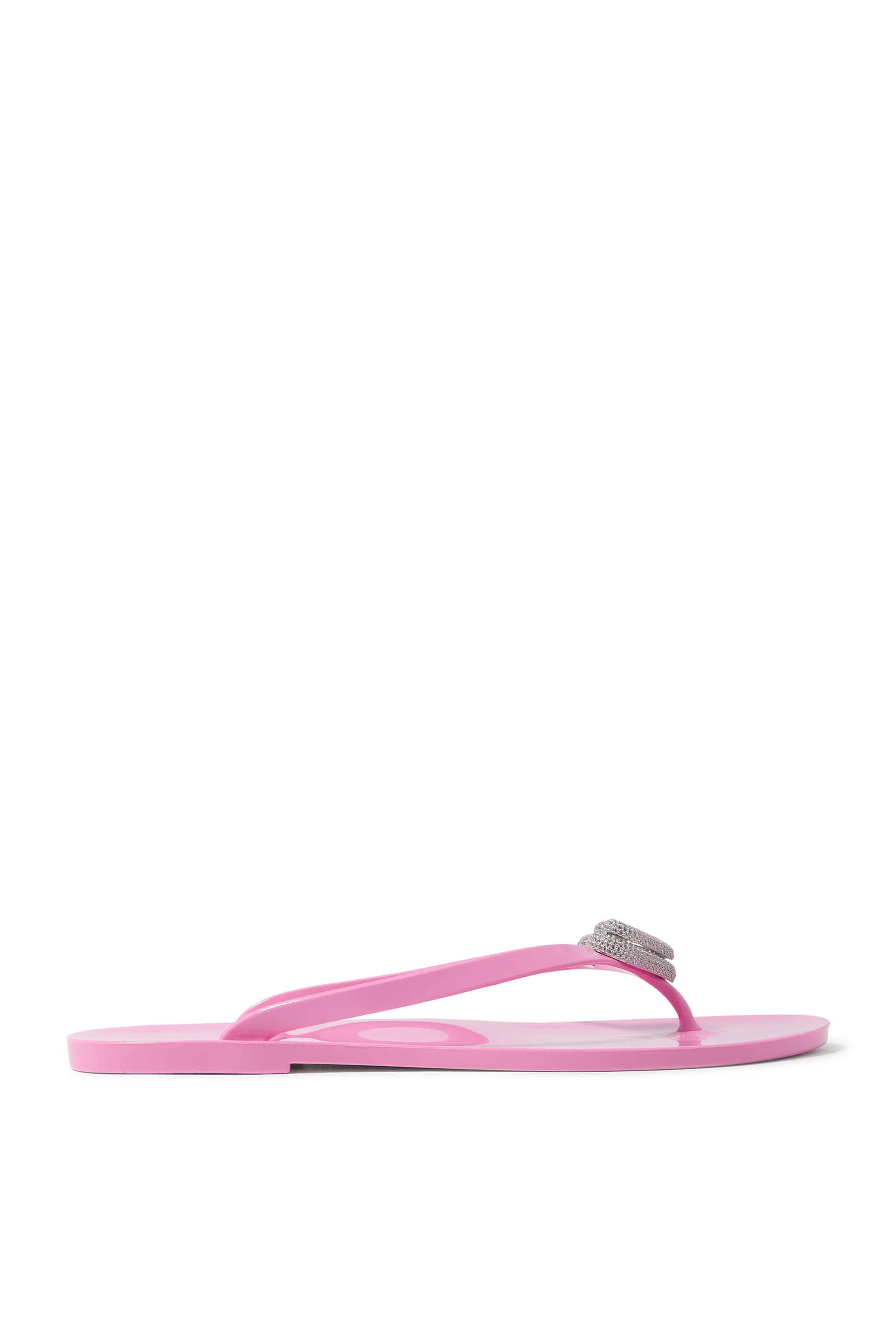 حذاء فليب فلوب بتصميم ثونغ بقلب مزدوج