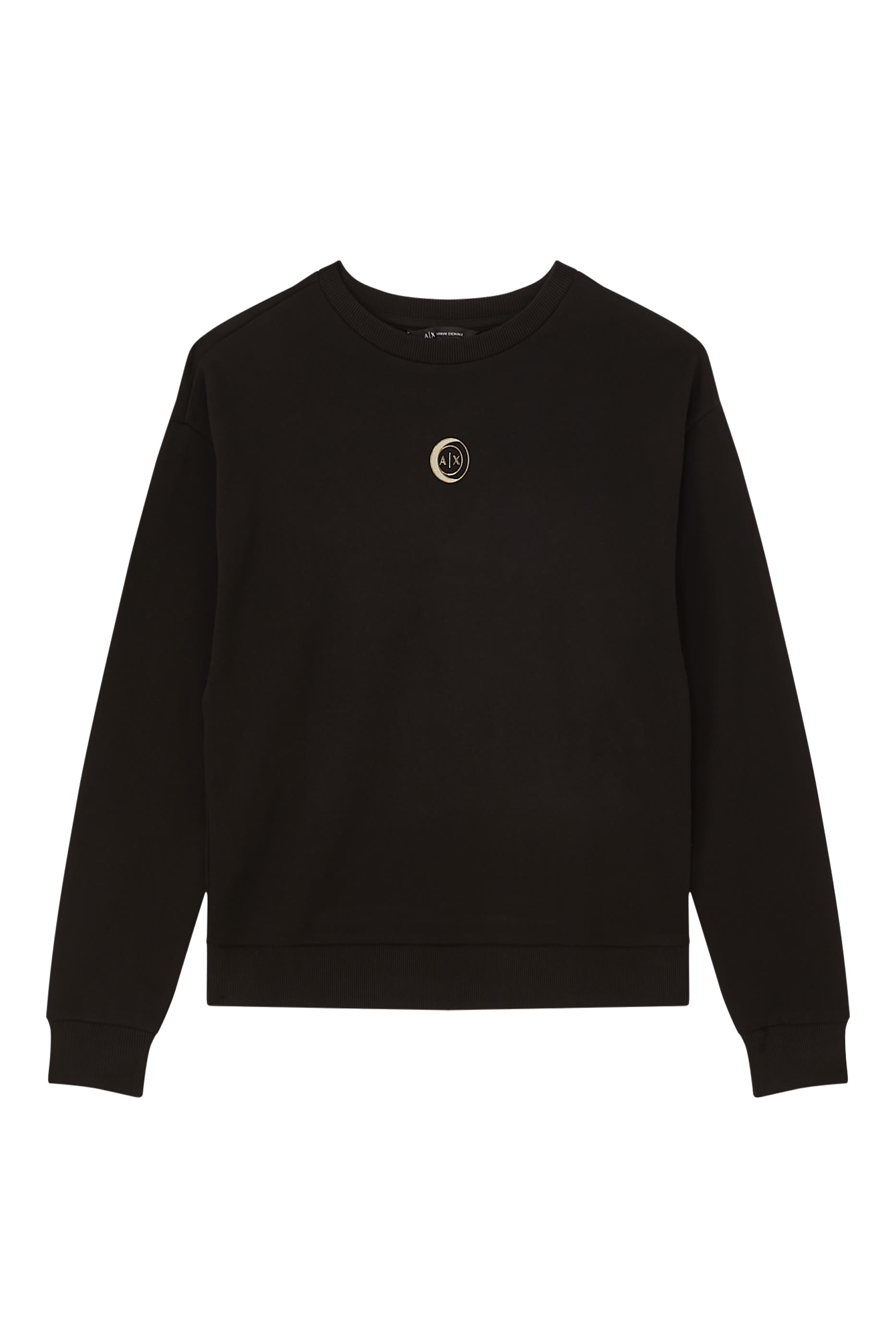 سويت شيرت بغطاء للرأس وشعار الماركة