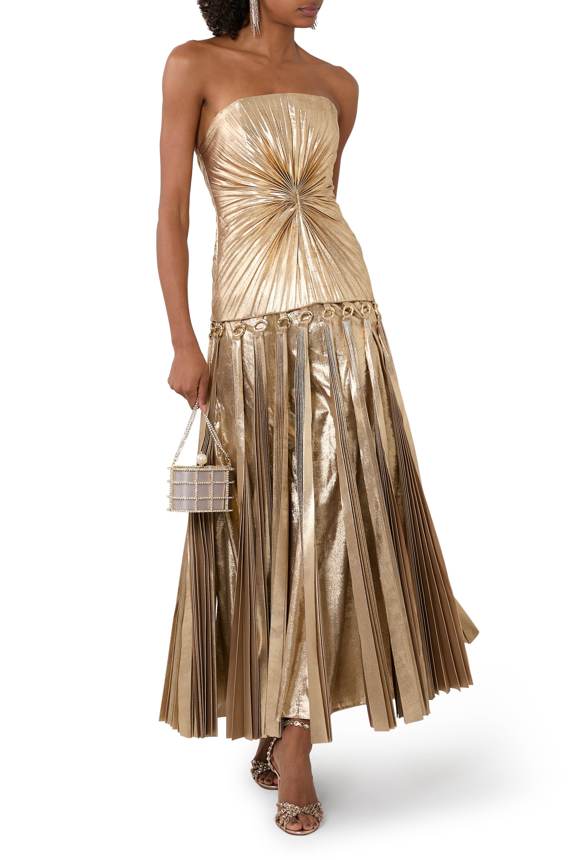 فستان فينتري طويل