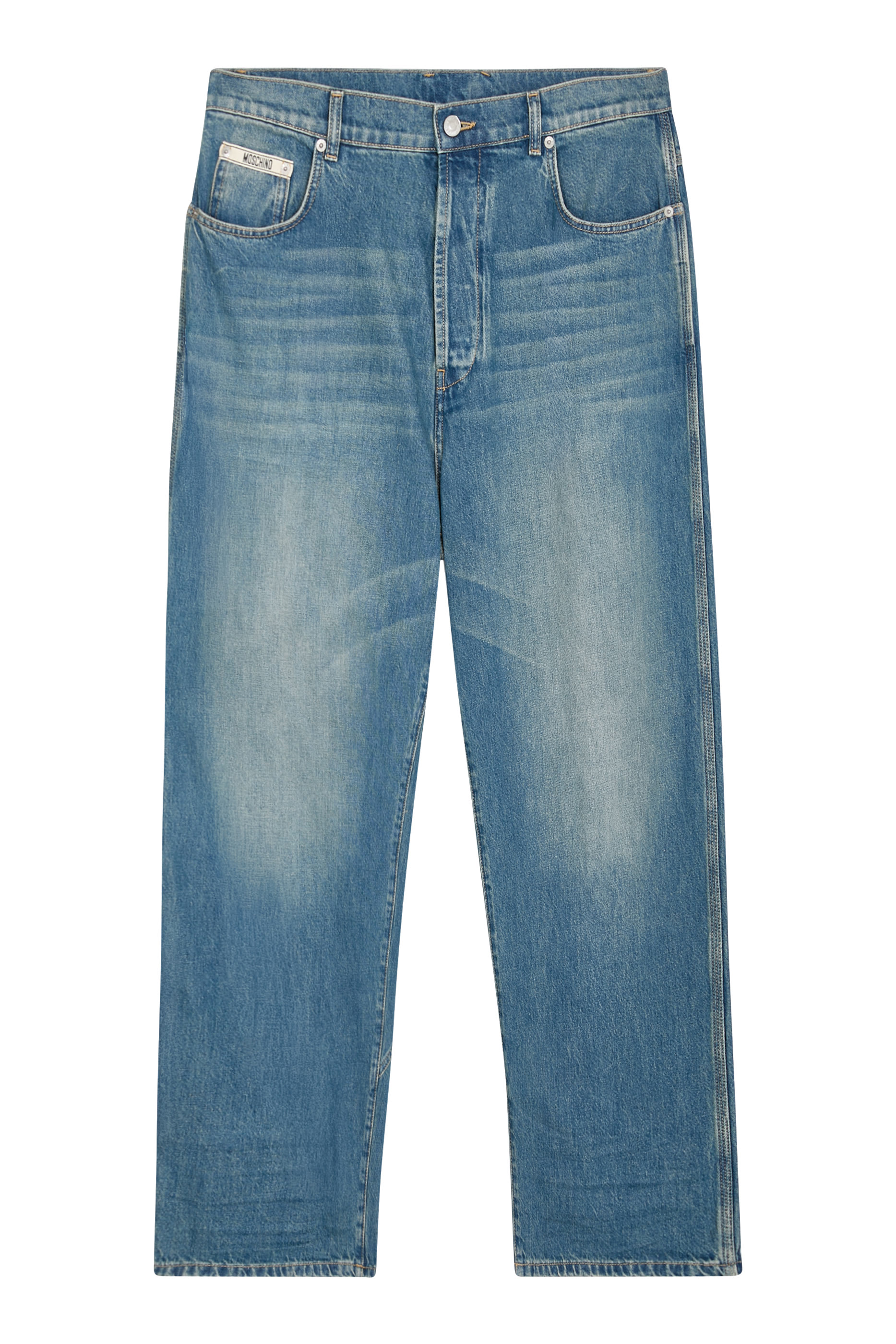 بنطال جينز بقصة مريحة دنيم