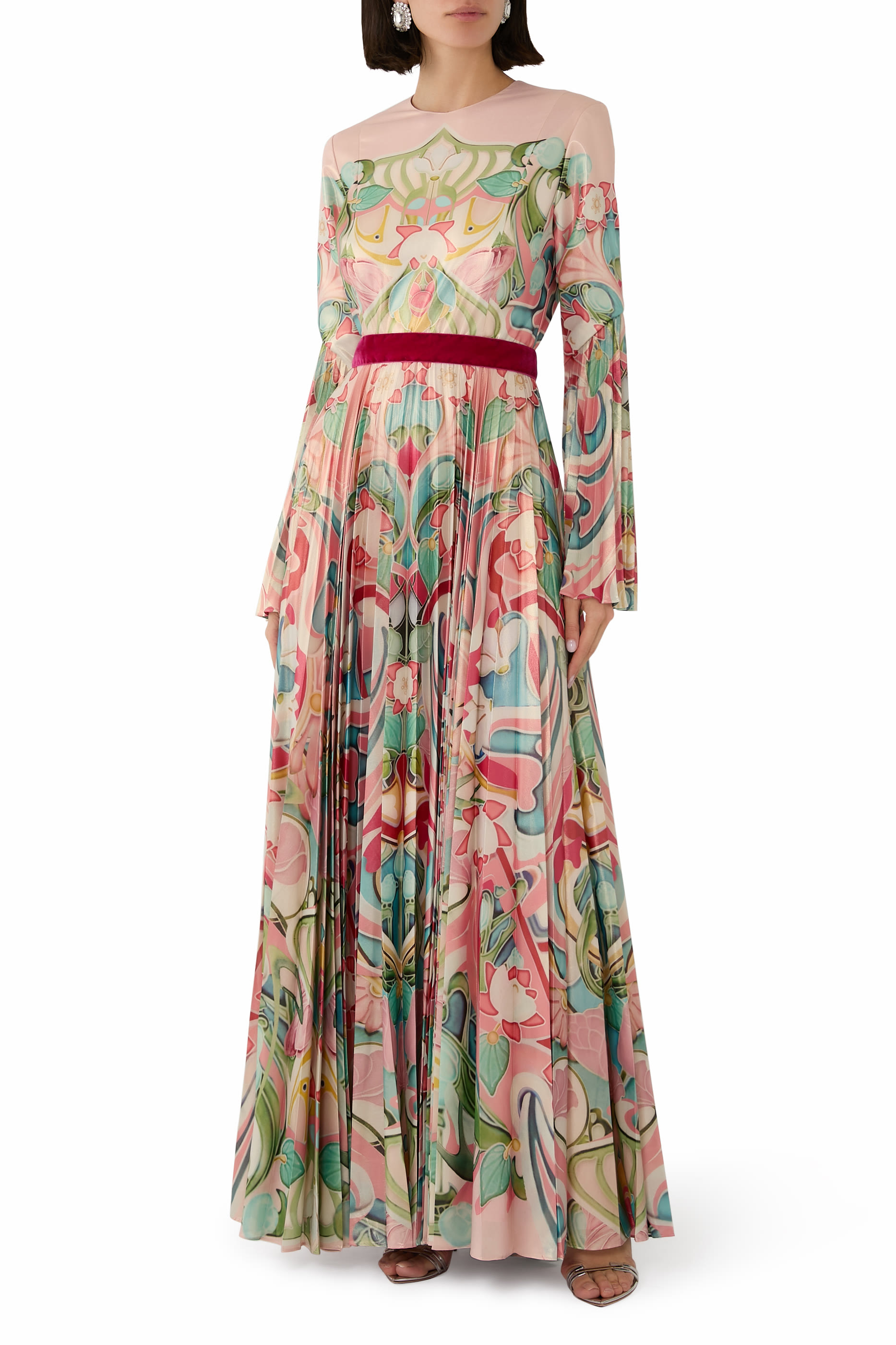 فستان فيليكس بطبعات مستوحاة من السيراميك