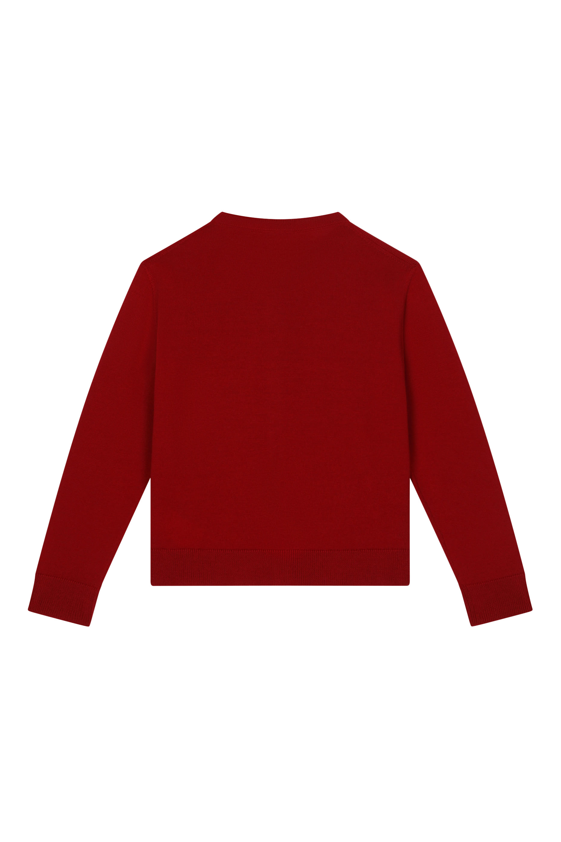 كارديجان برقعة بتصميم وردة صوف للأطفال