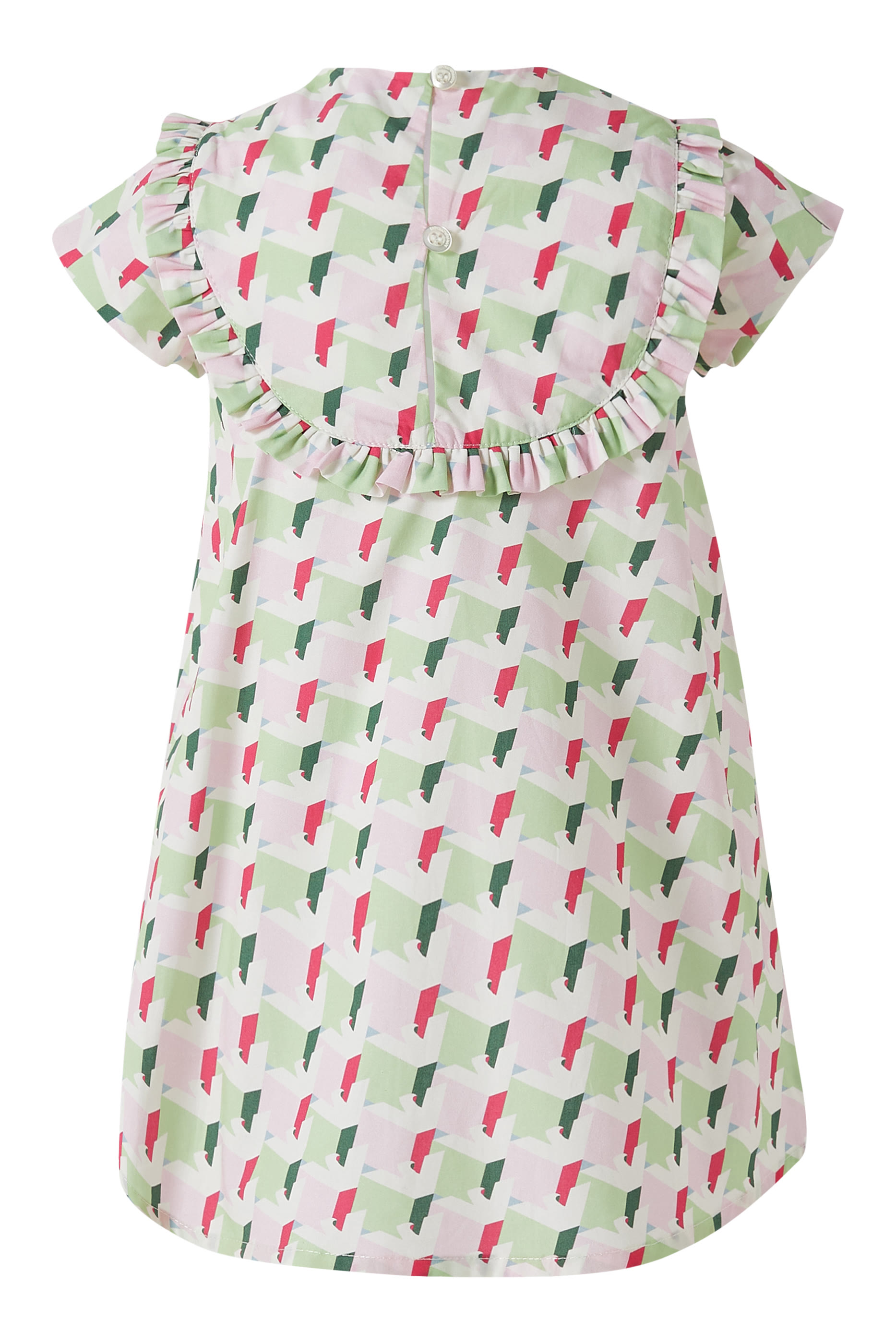 فستان بنقشة زهور للأطفال