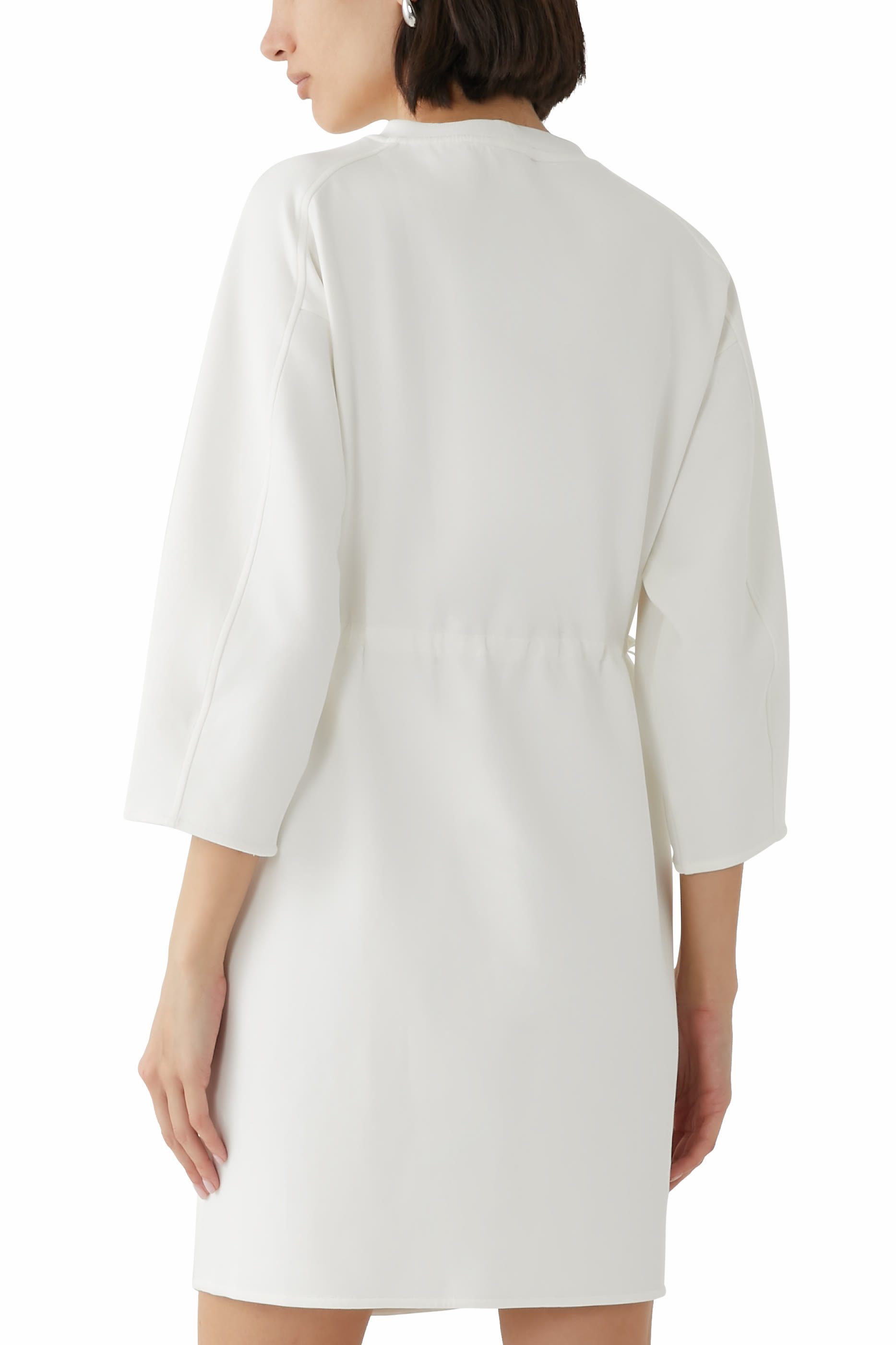 فستان برباط تضييق على الخصر جيرسيه