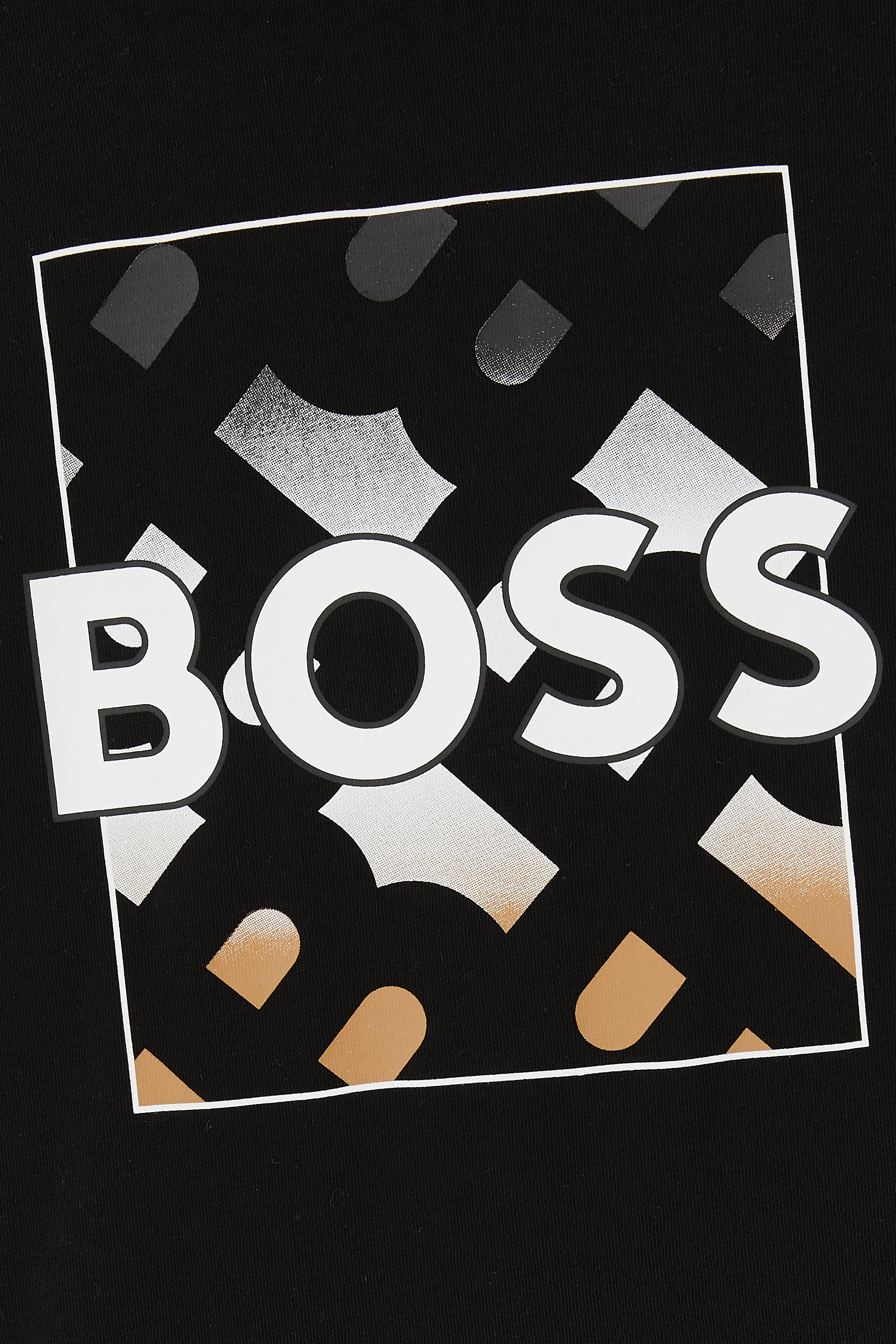 تيشيرت بطبعة شعار الماركة للأطفال