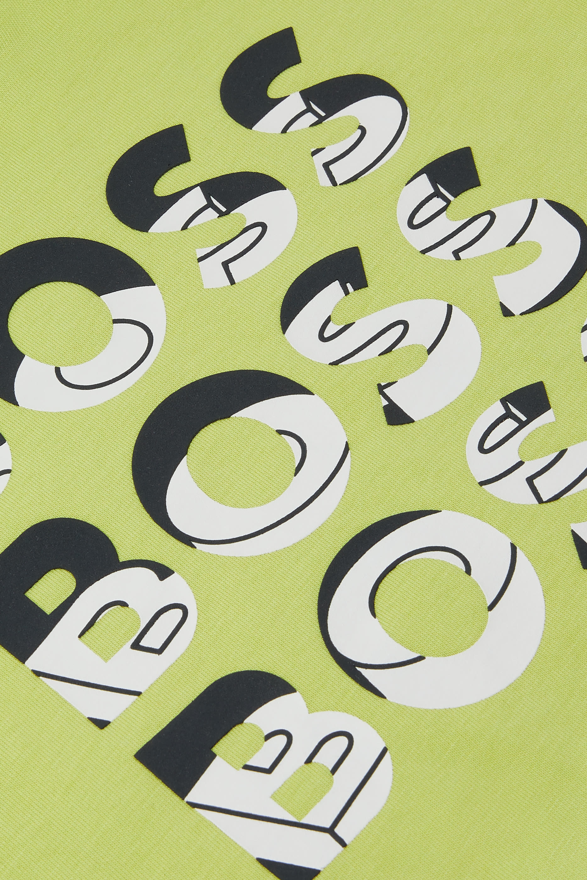 تيشيرت بشعار الماركة قطن للأطفال