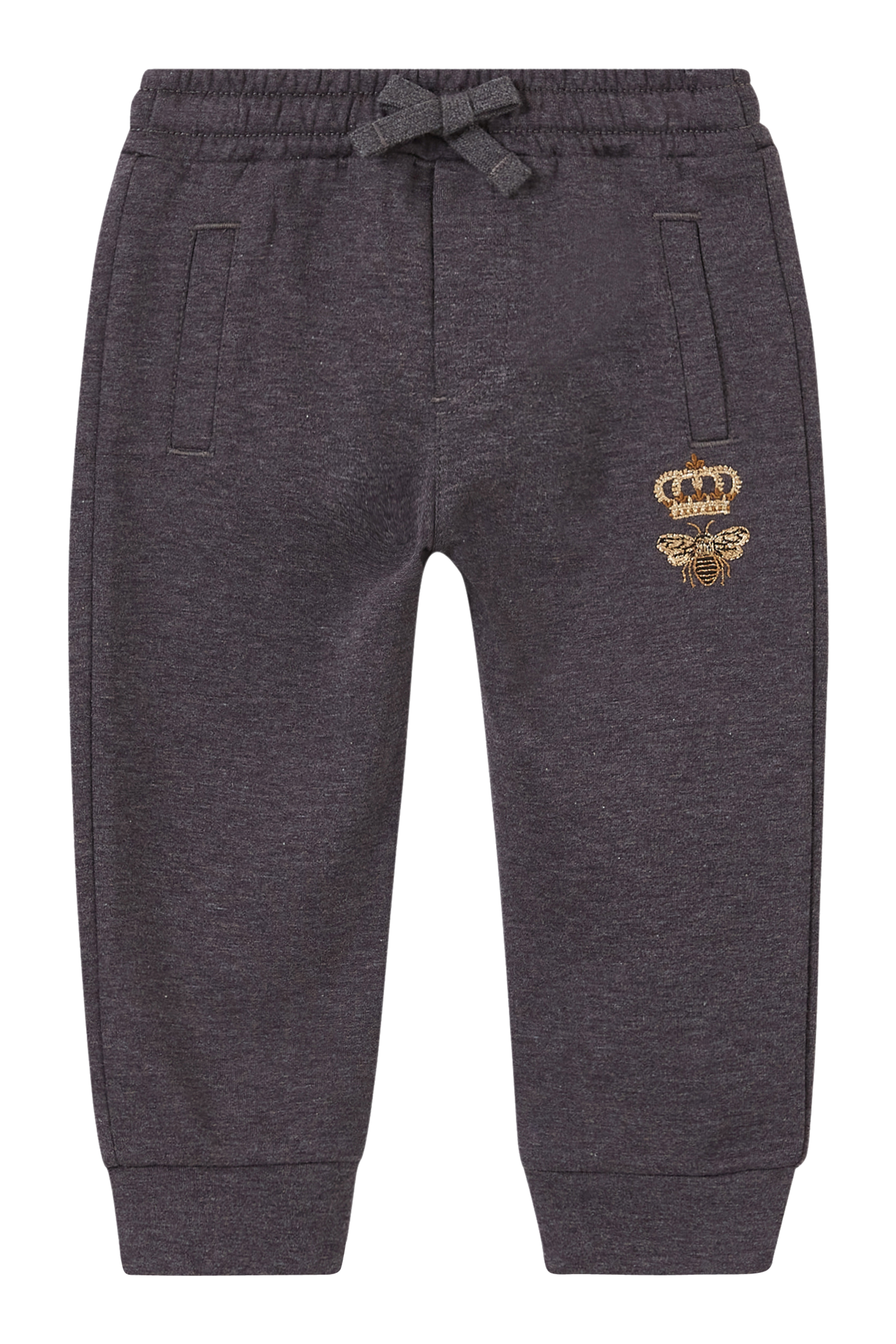 بنطال رياضي للأطفال بطبعات نحلة وشعار الماركة