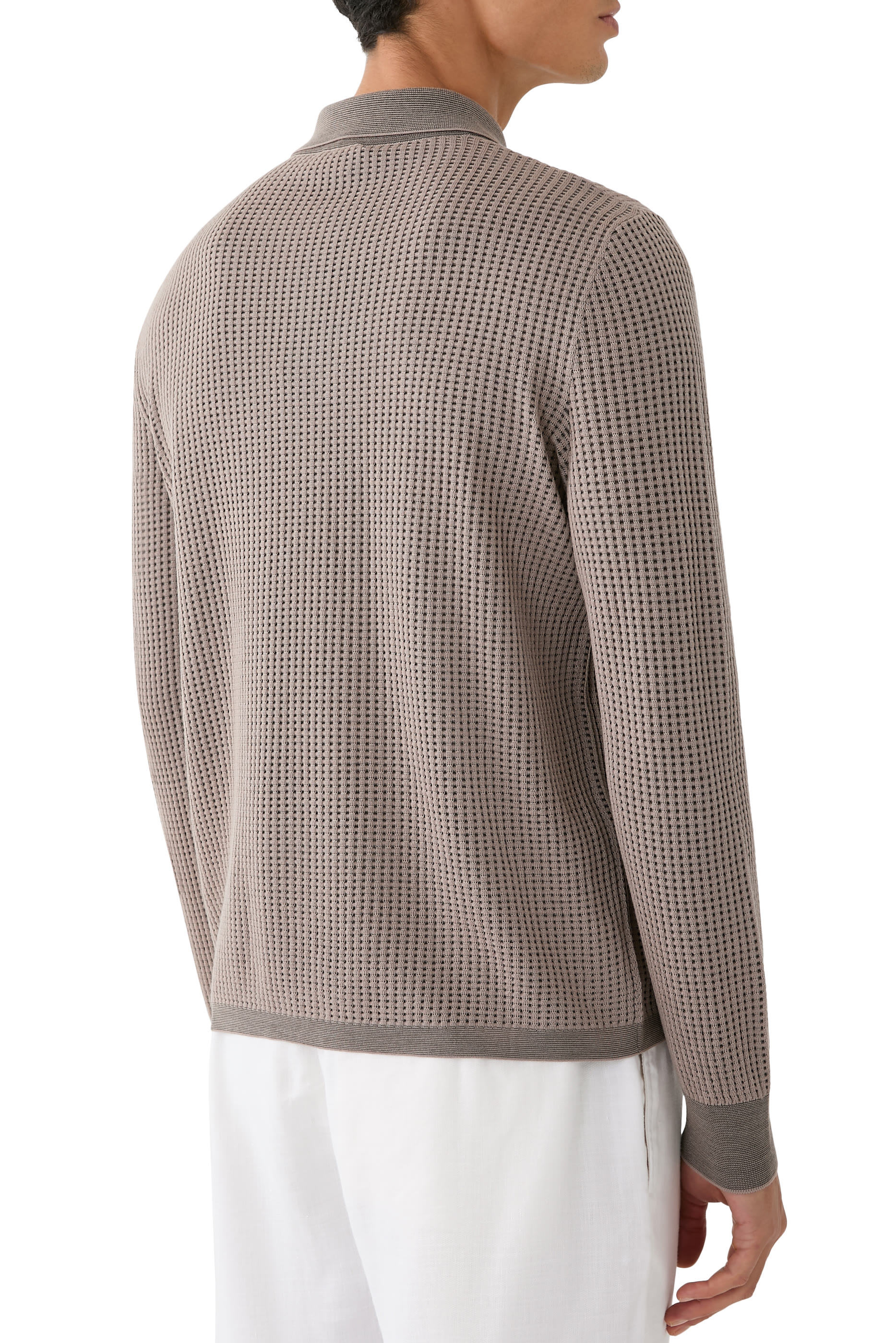 قميص بولو صوف معتمد