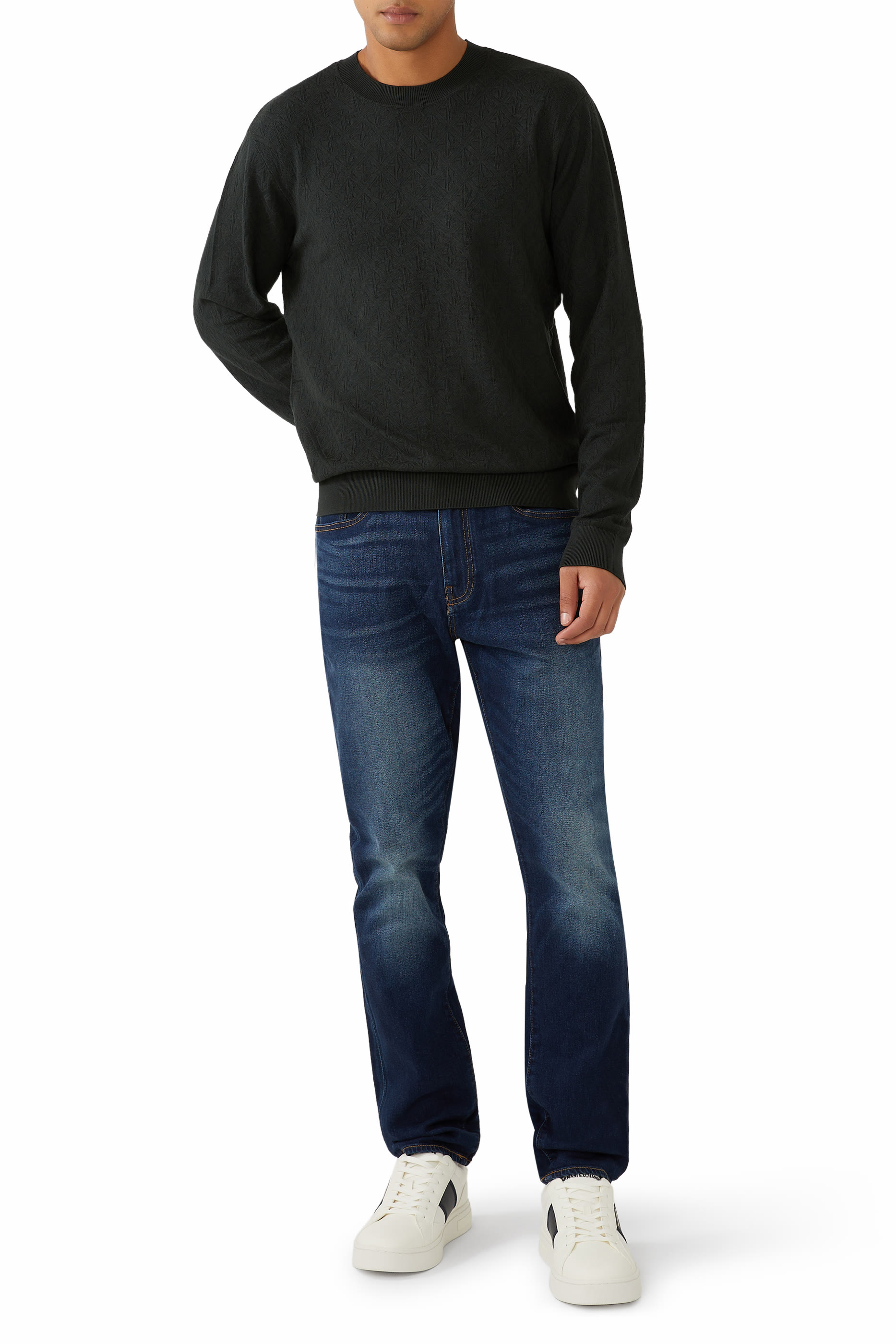 بنطال جينز جاي 14 بقصة ضيقة