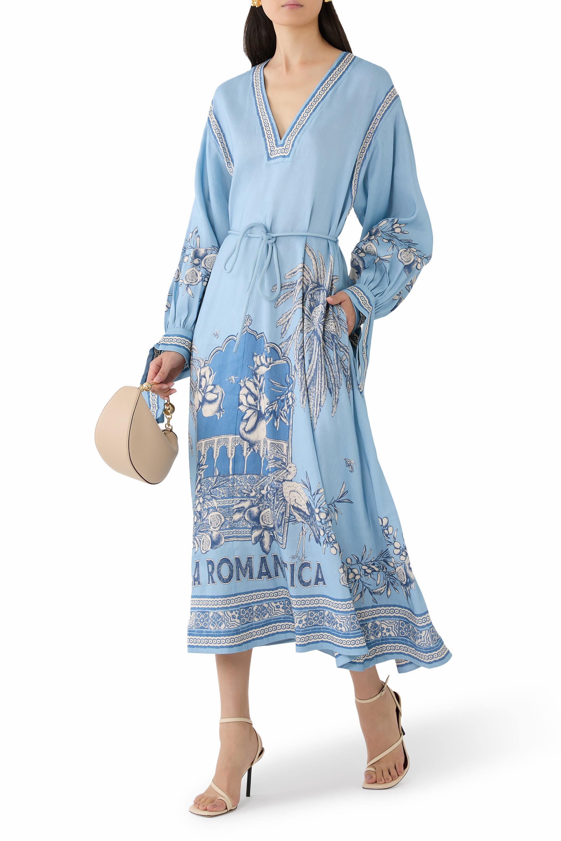 فستان فيلا رومانتيكا هوليداي متوسط ​​الطول