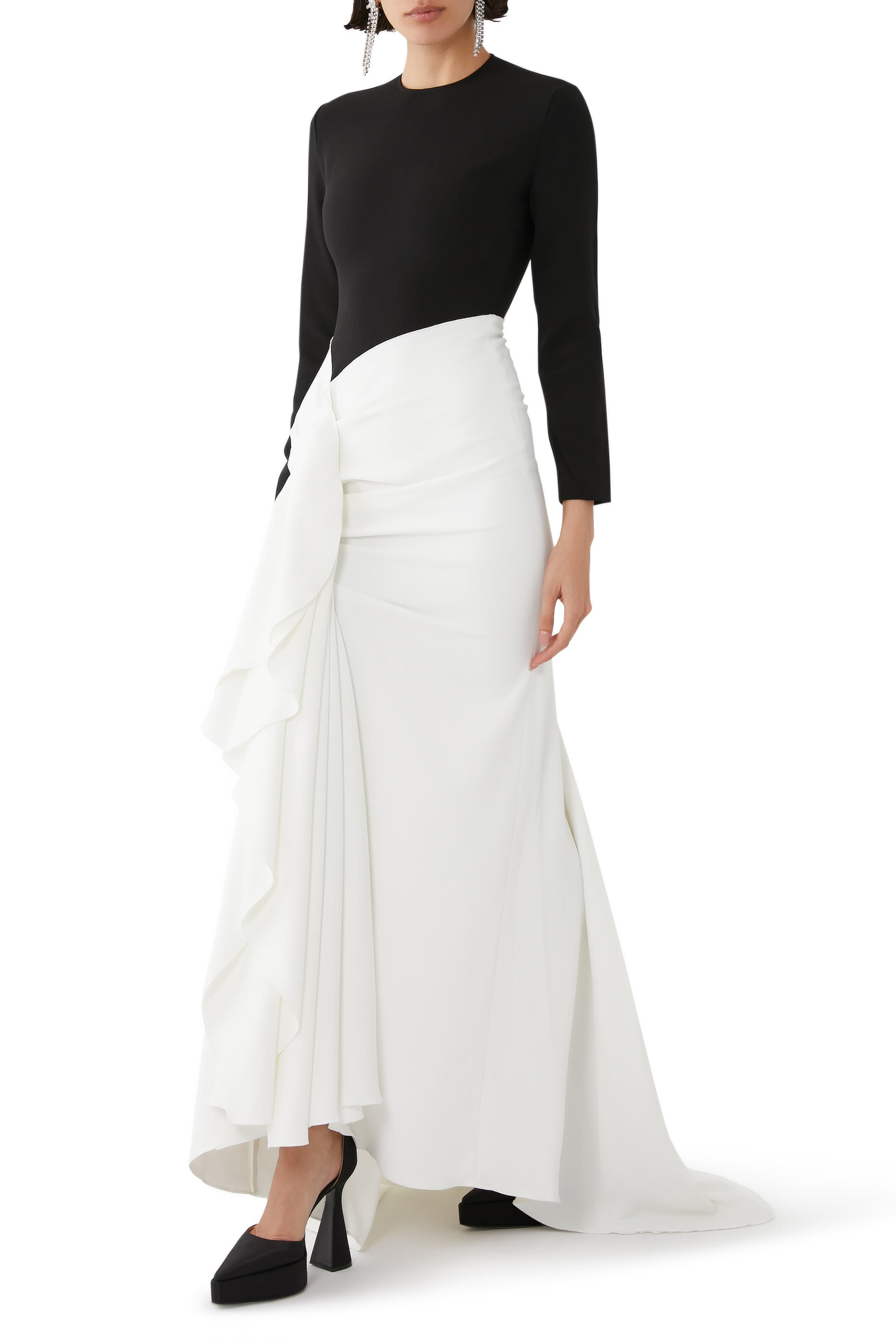 فستان نيا طويل