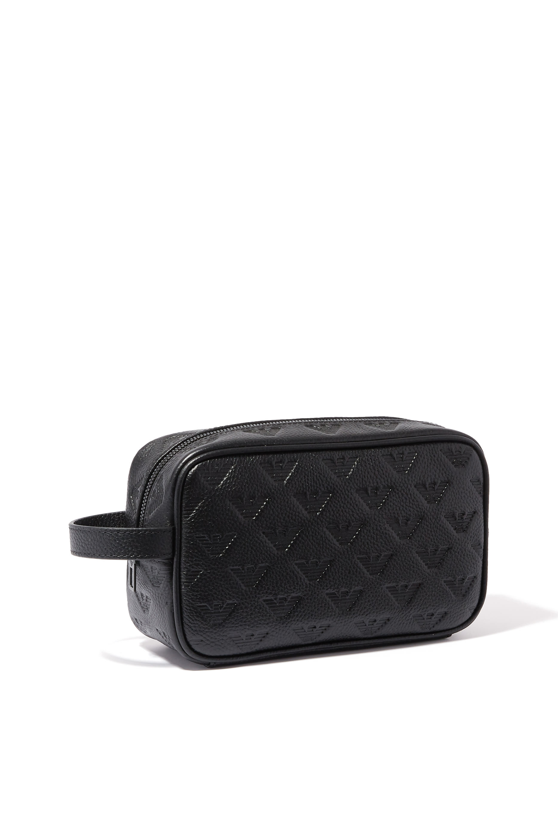 حقيبة مستحضرات تجميل للسفر بشعار النسر