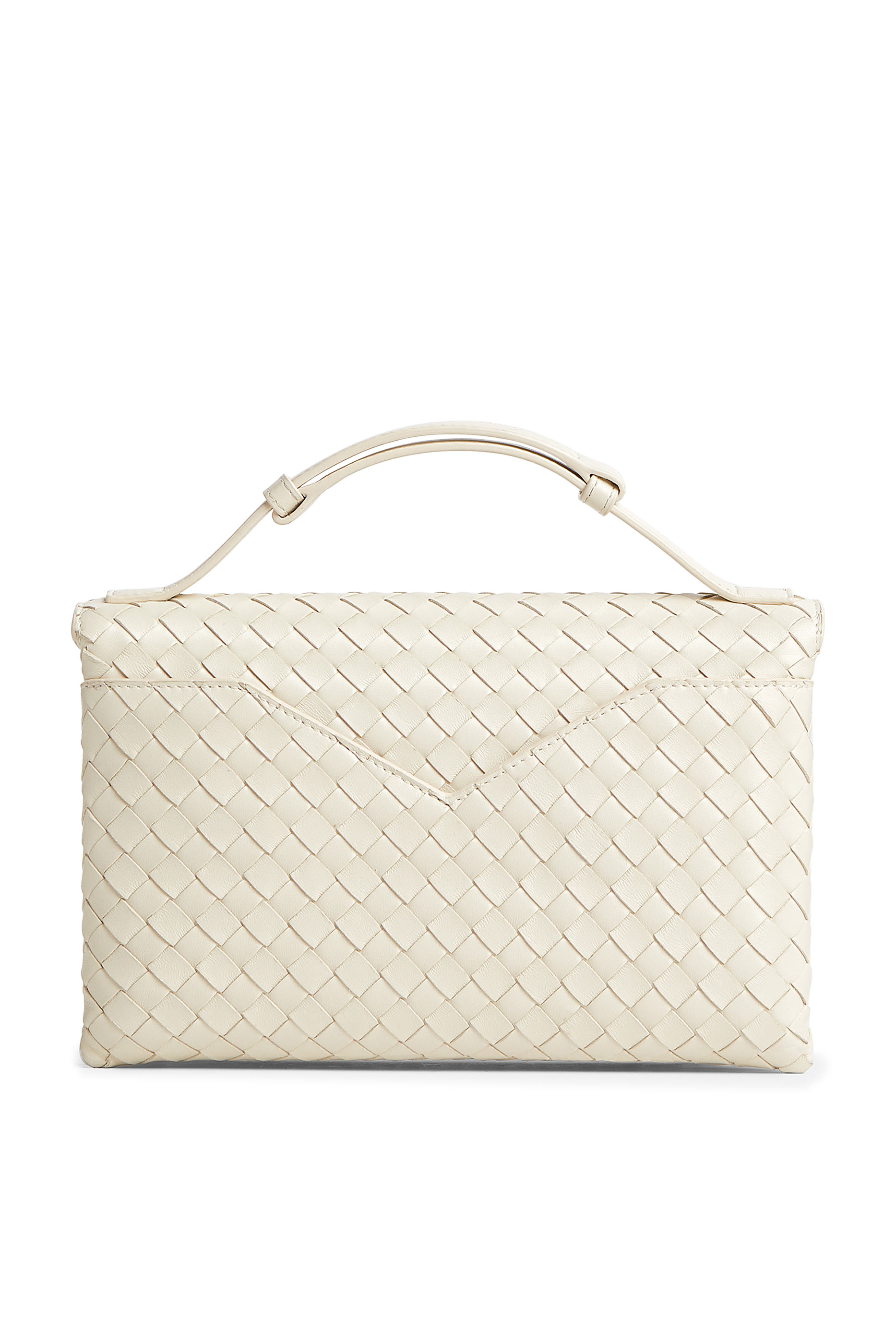 حقيبة بقفل بتصميم عقدة