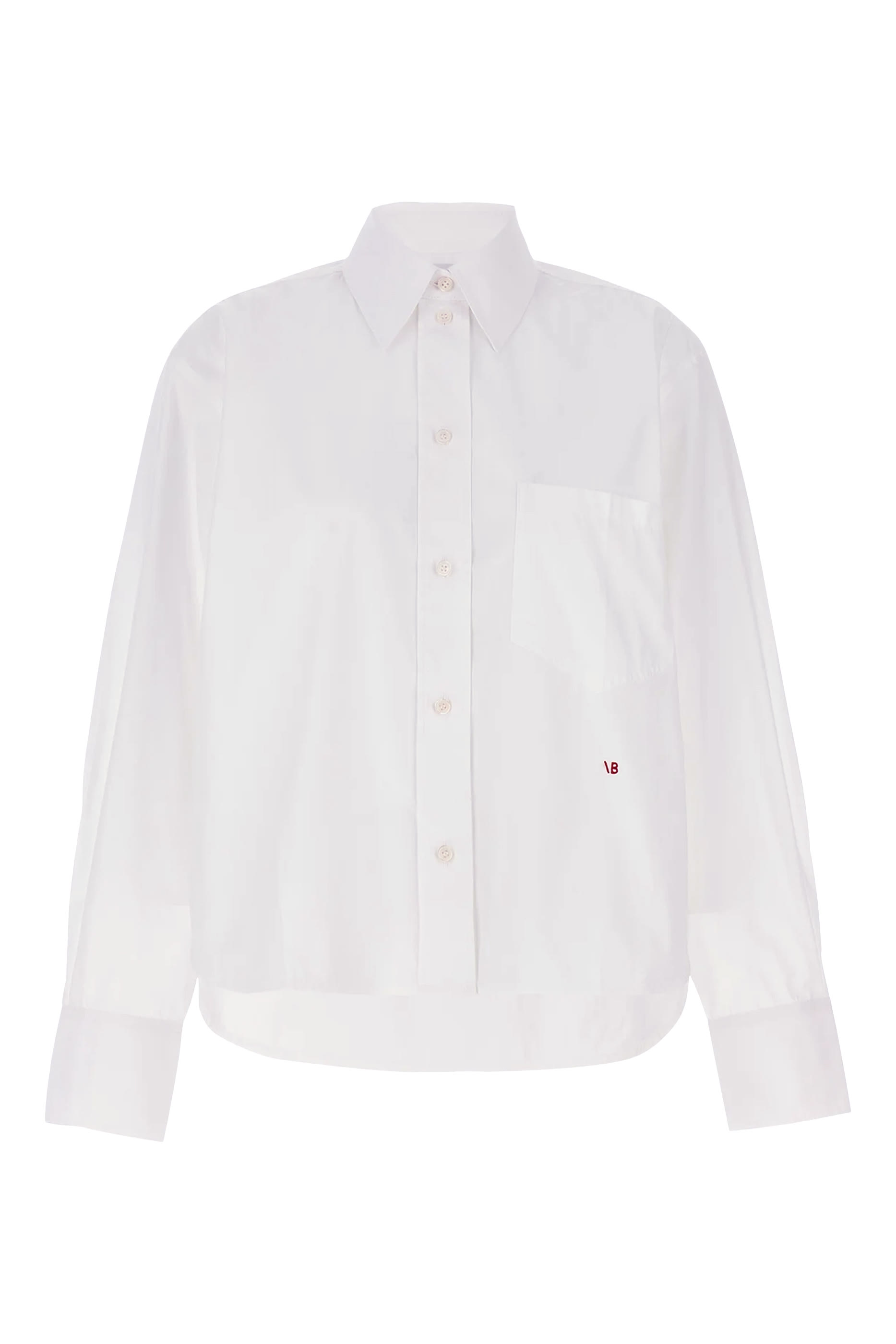 قميص قصير بأكمام طويلة