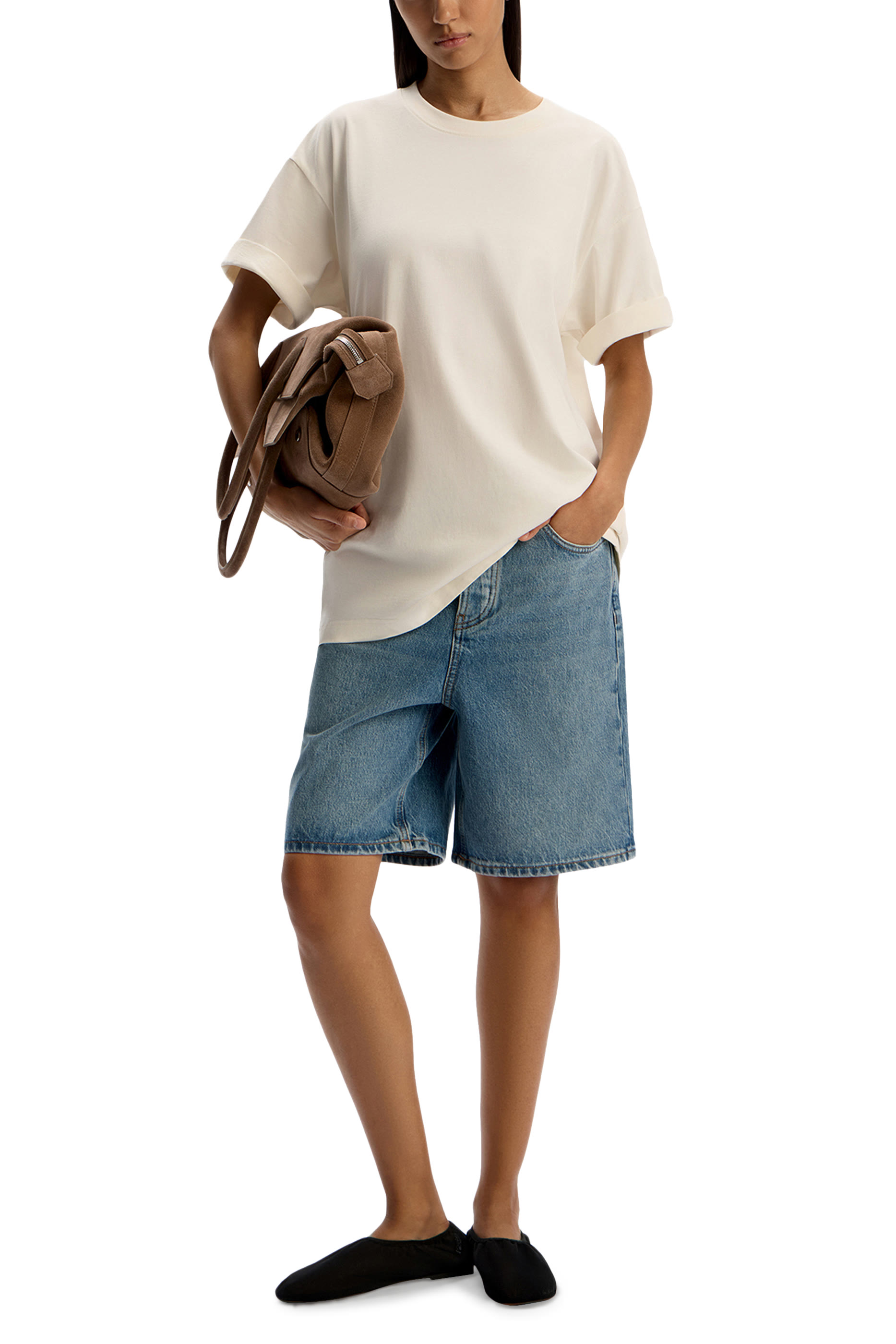 شورت بويفرند دنيم