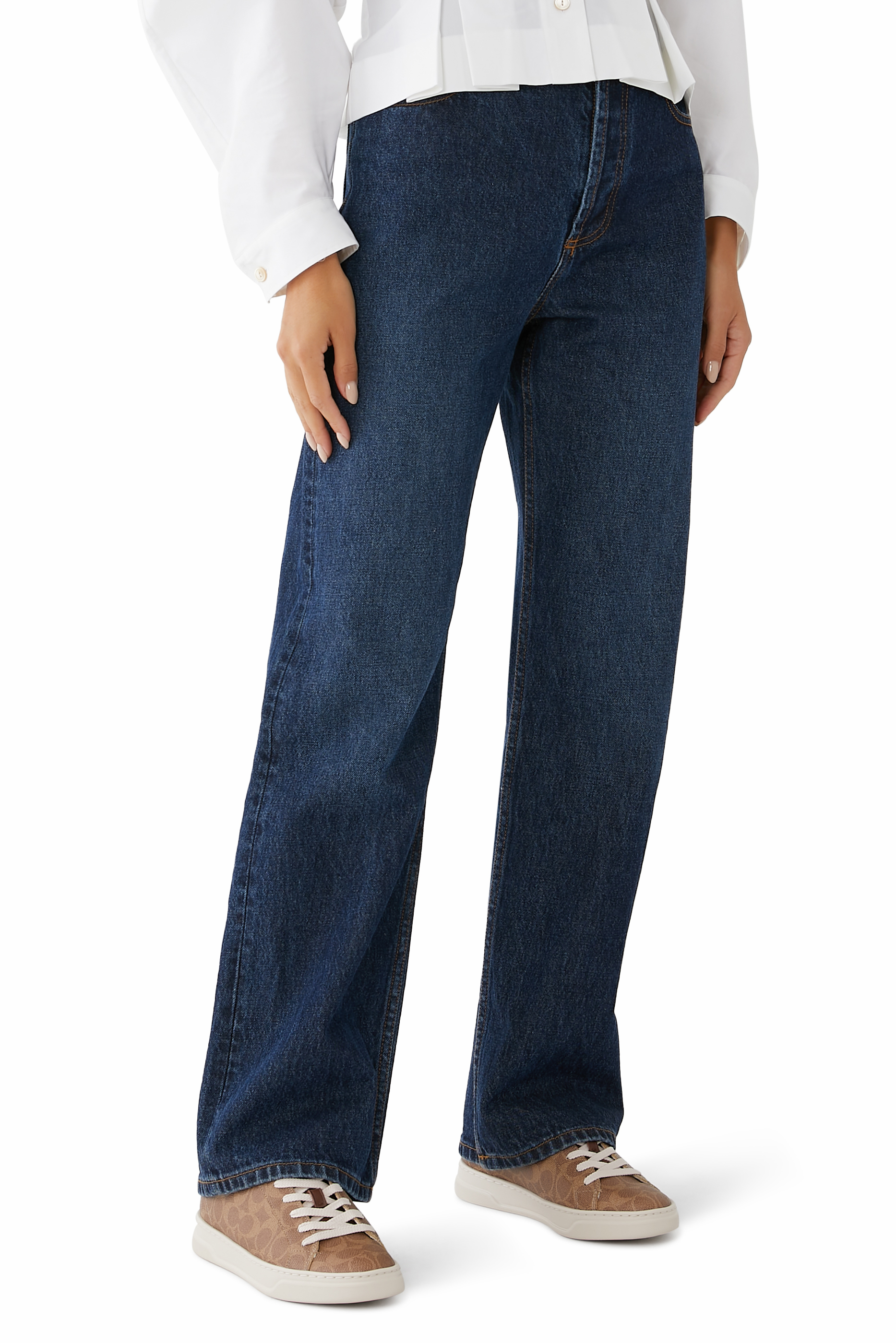 سنيكرز هاي لاين قماش قنب بشعار الماركة