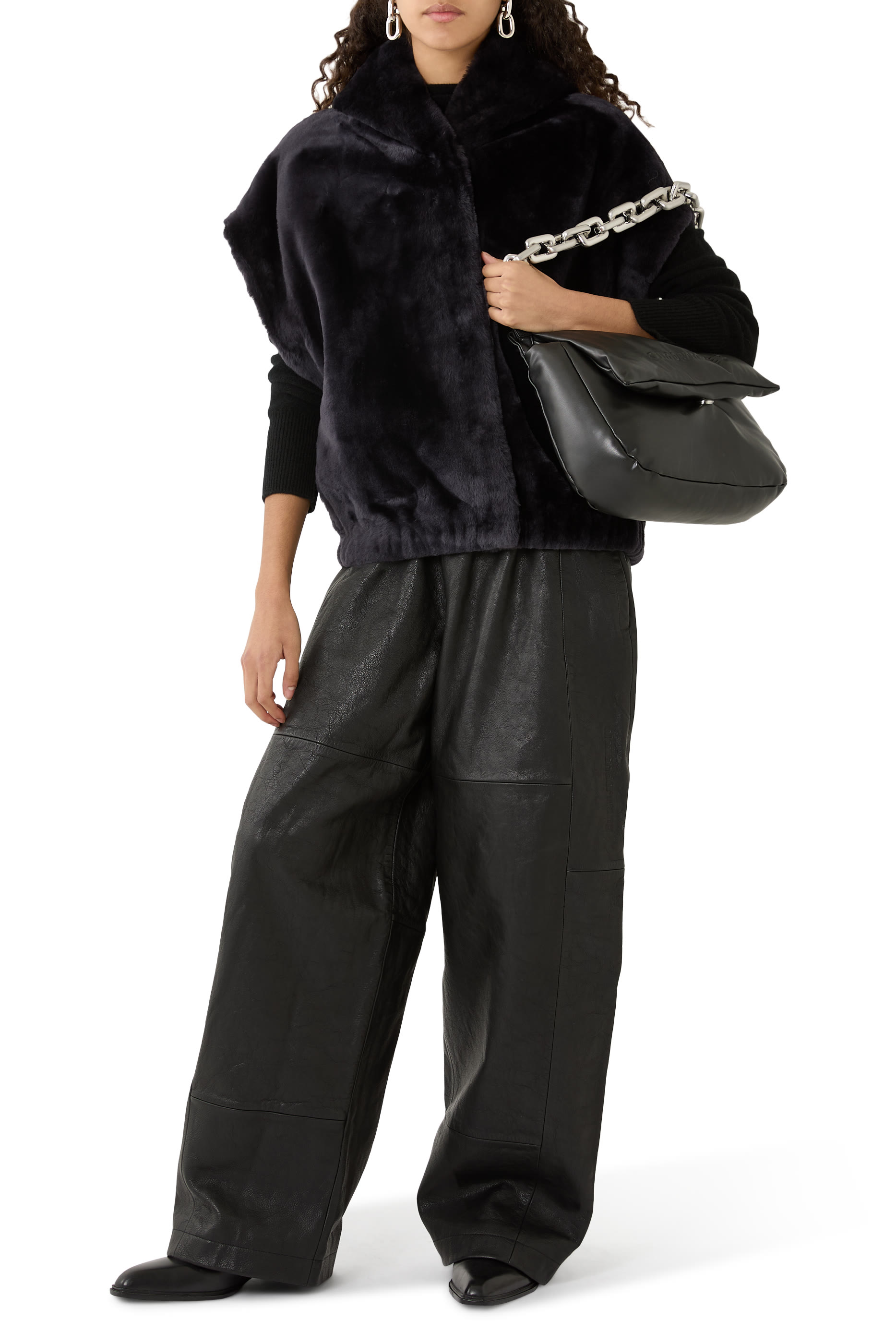 بنطال رياضي موتو جلد باهت