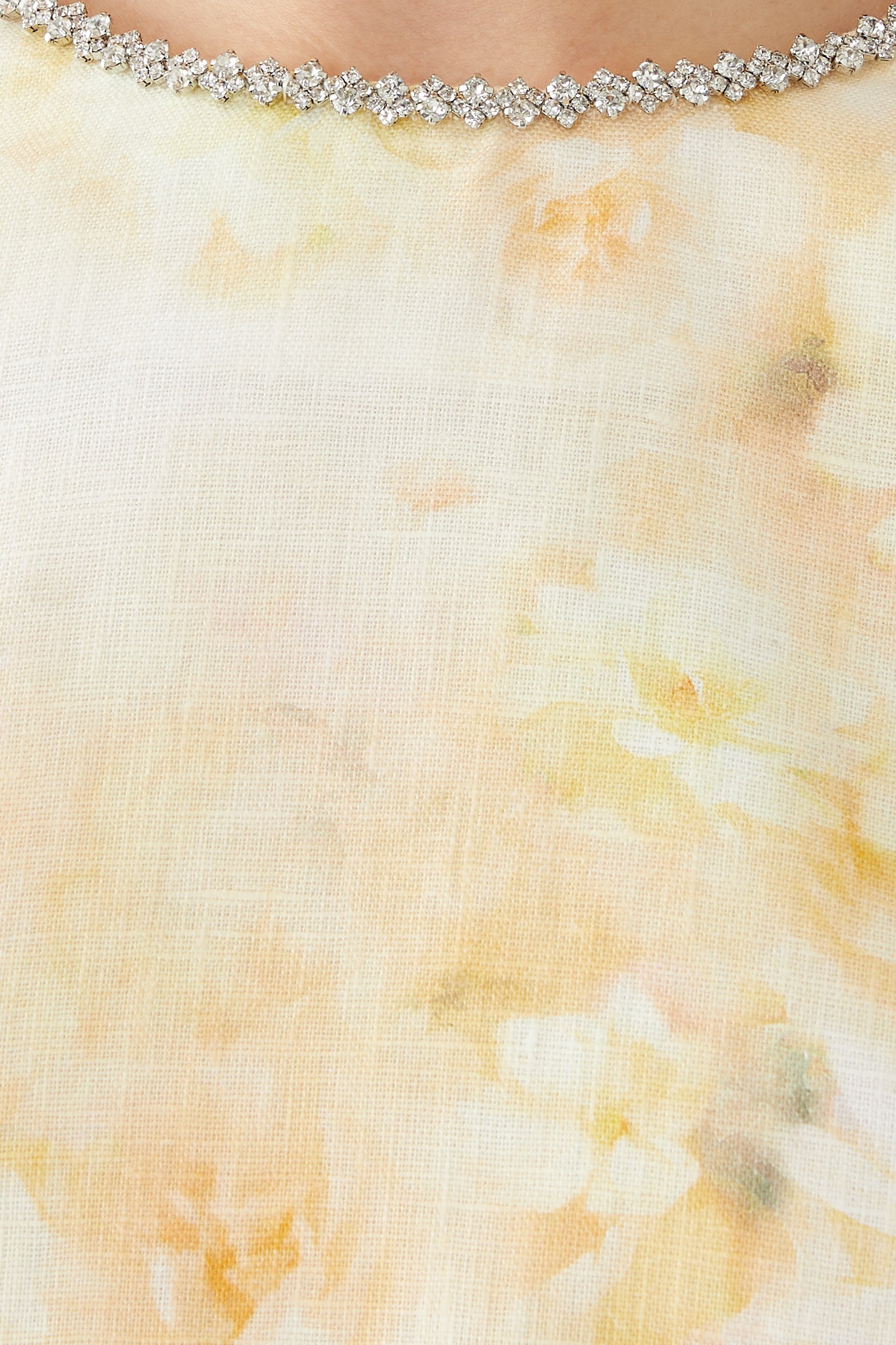 بلوزة كروش بحواف صدفية