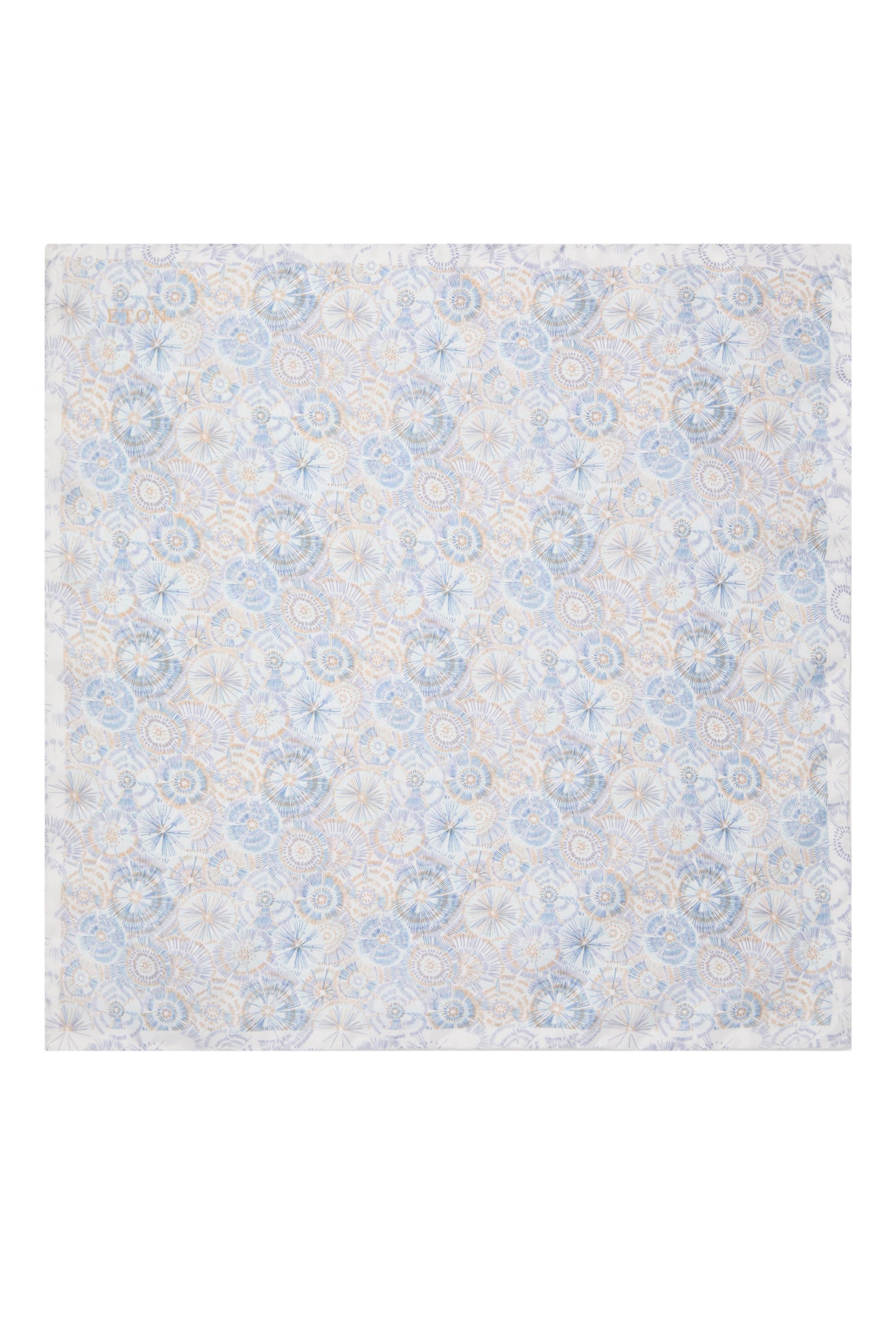 منديل جيب مربع بنقشة حرير