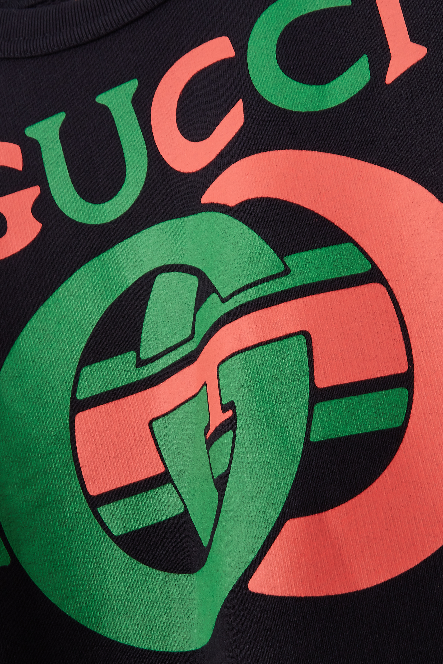 سترة بشعار حرفي GG متداخلين