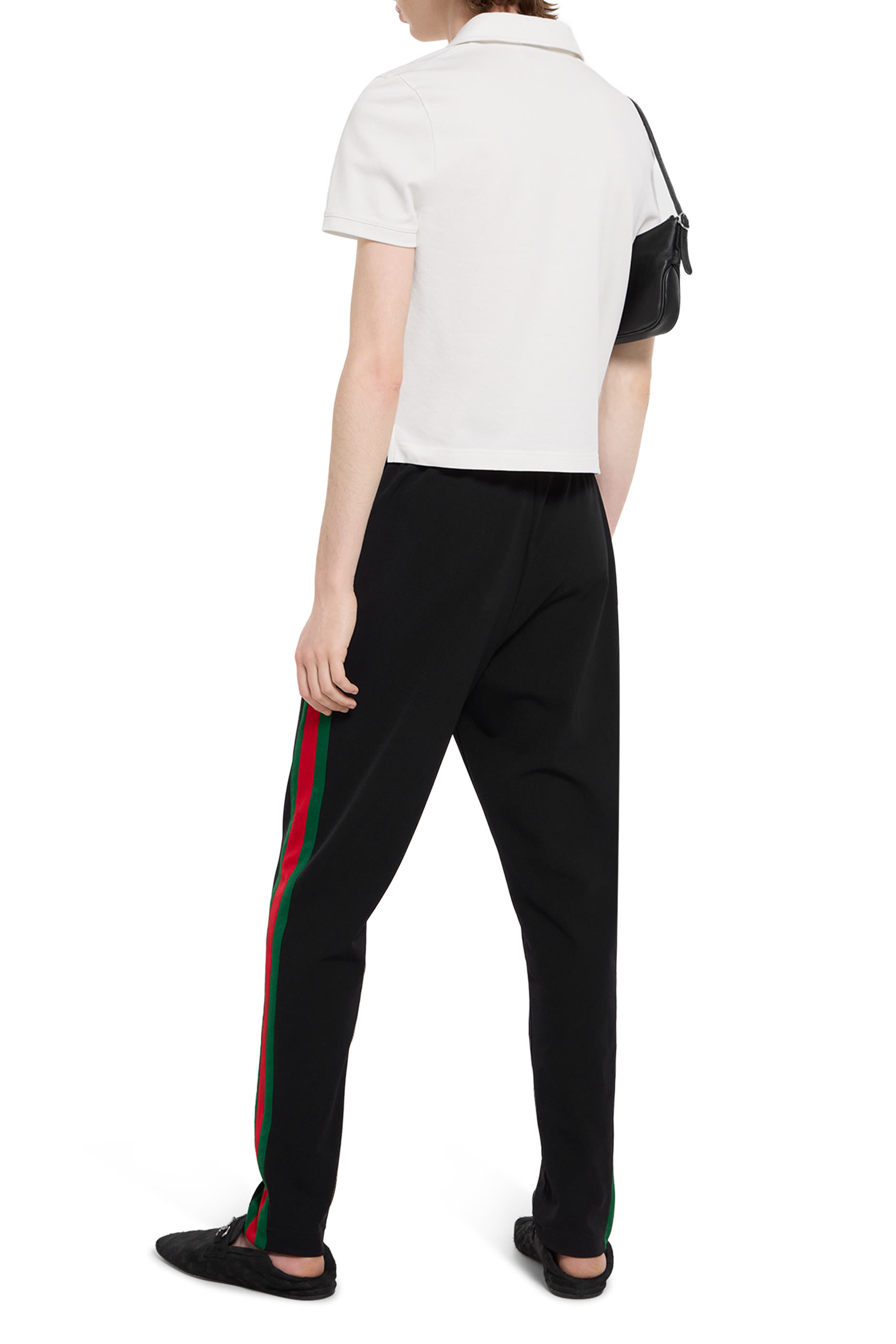 قميص بولو مطرز قطن بيكيه