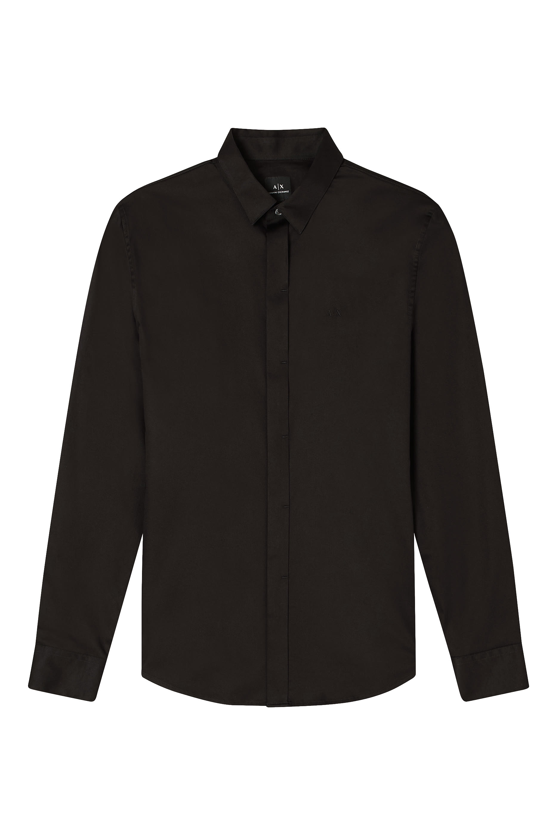 قميص بقصة عادية وخطوط