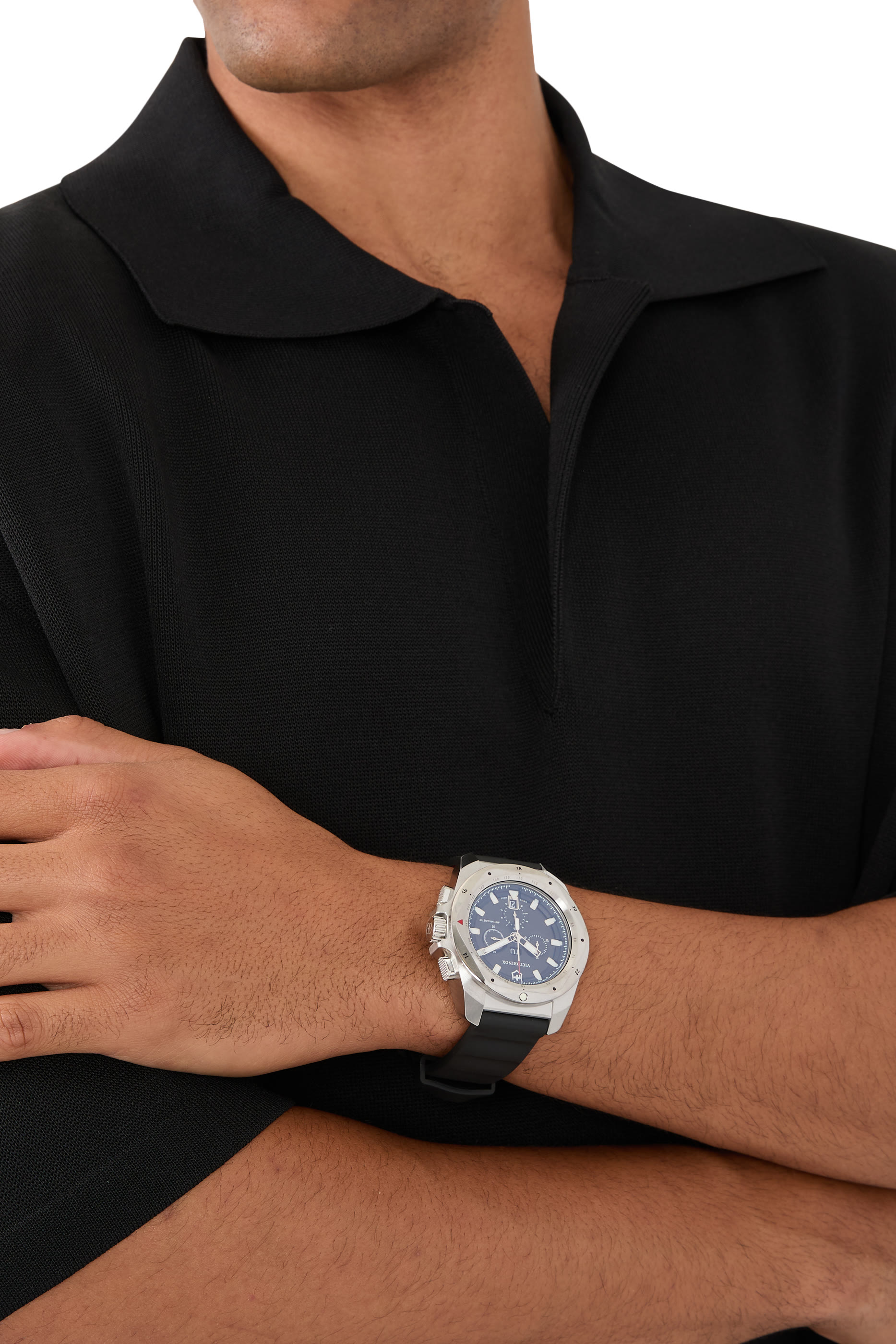 ساعة اي ان او اكس كرونو، مطاط وستانلس ستيل