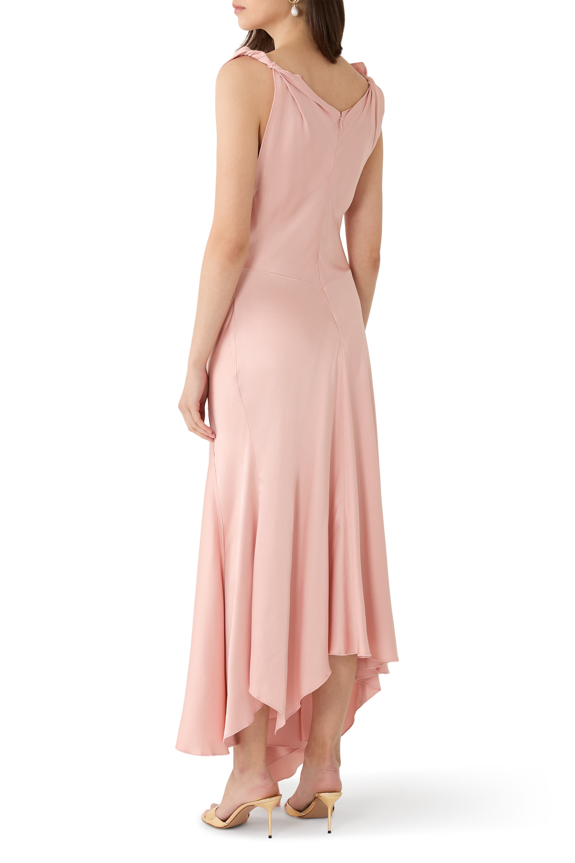 فستان بوزي متوسط الطول