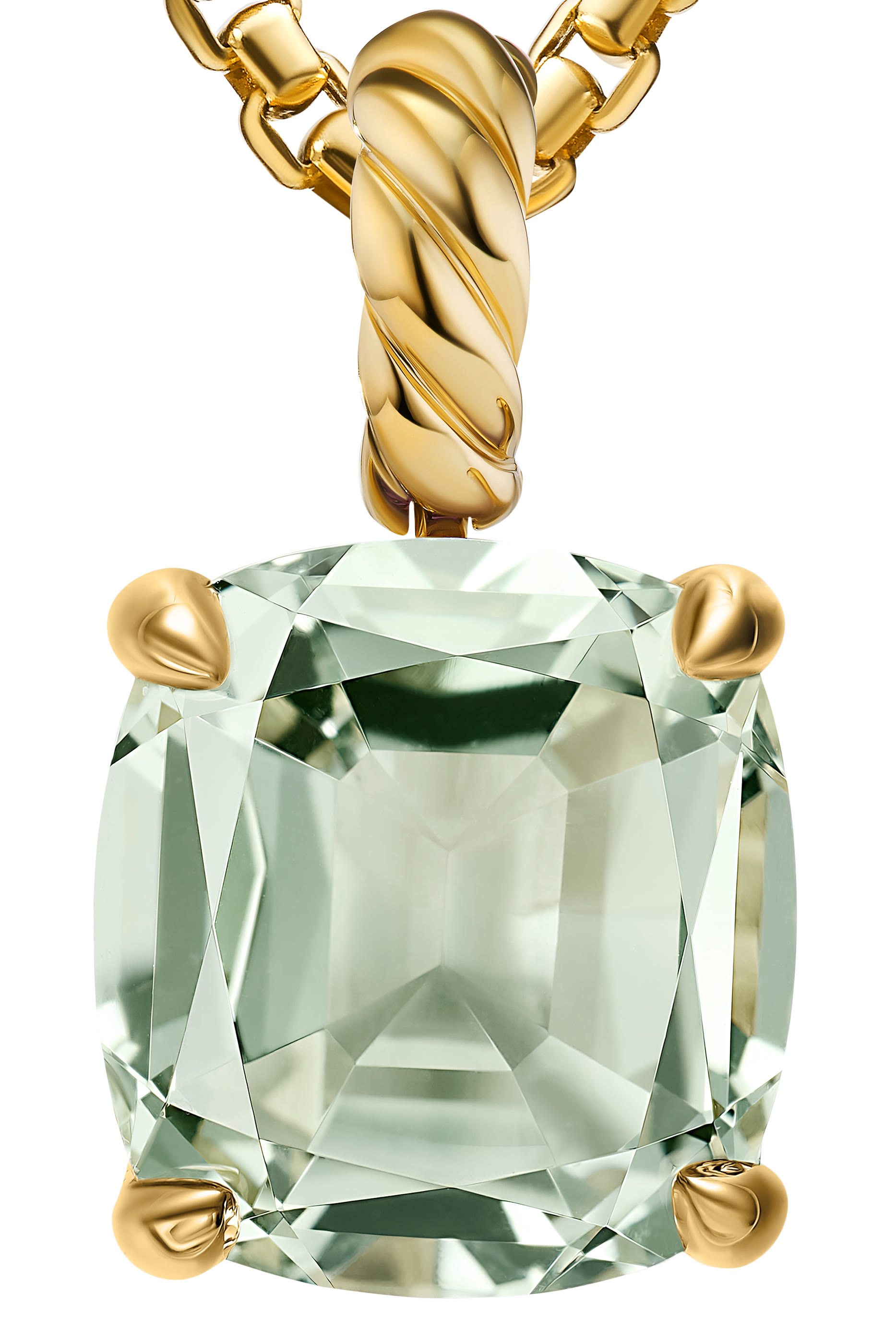 دلاية ماربيلا مزينة بالبراسيوليت، ذهب أصفر عيار 18