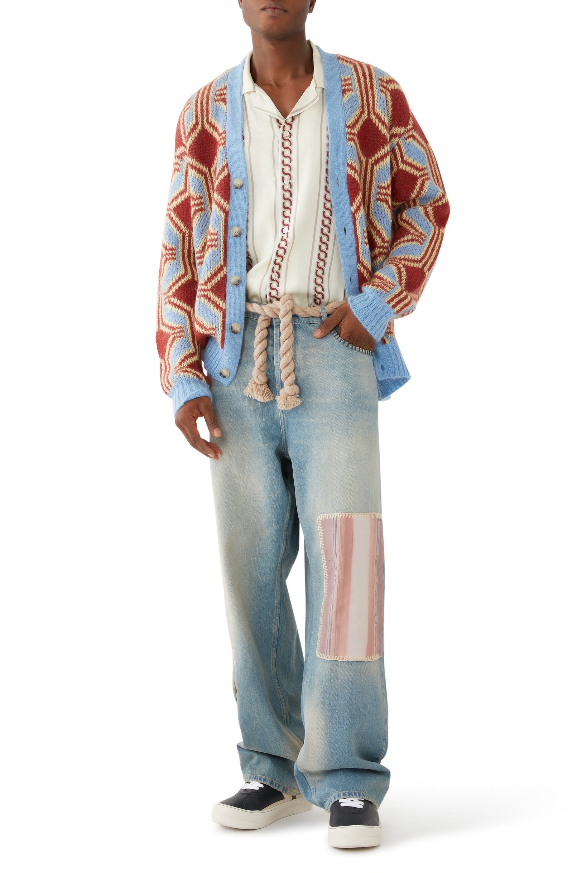 بنطال جينز ميراكل فضفاض