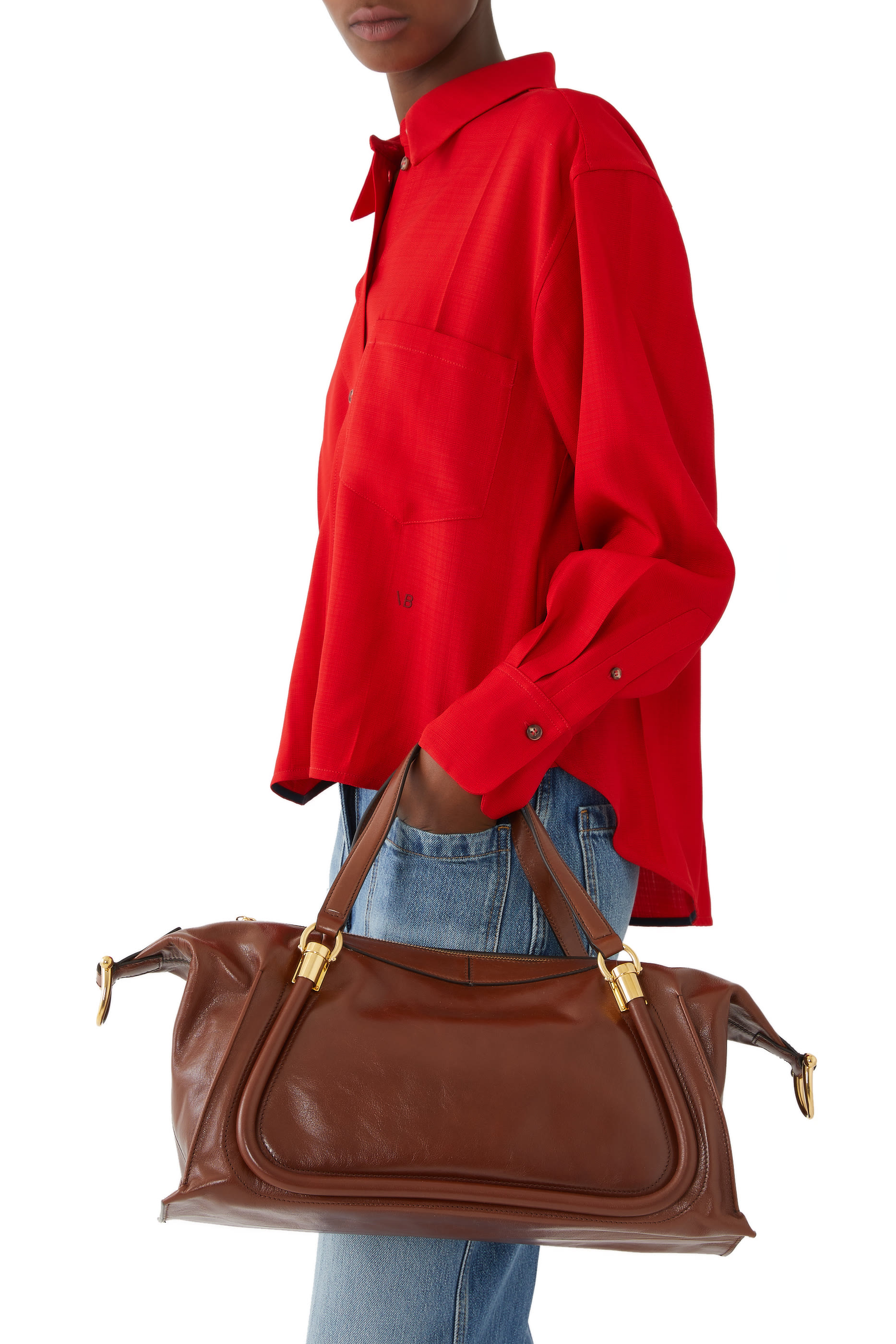 حقيبة باراتي 24 جلد ناعم