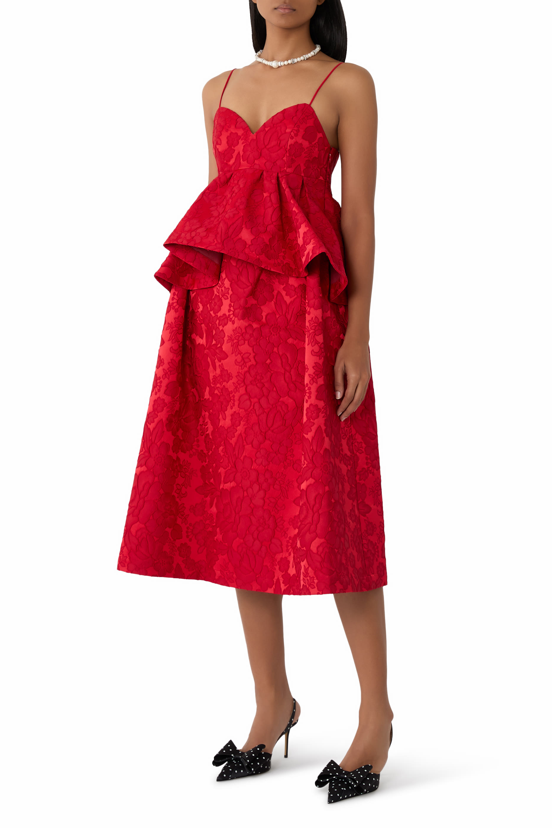 فستان ساتين