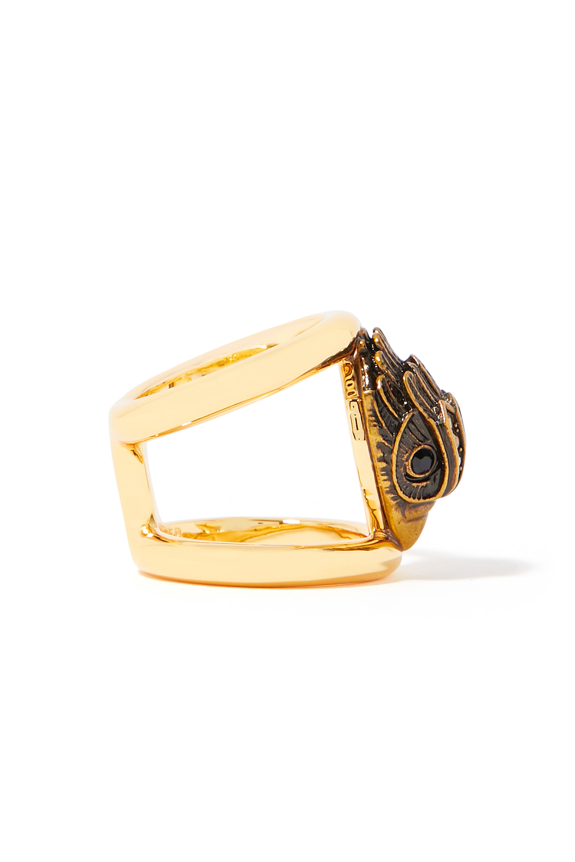 خاتم بحلقات برأس النسر