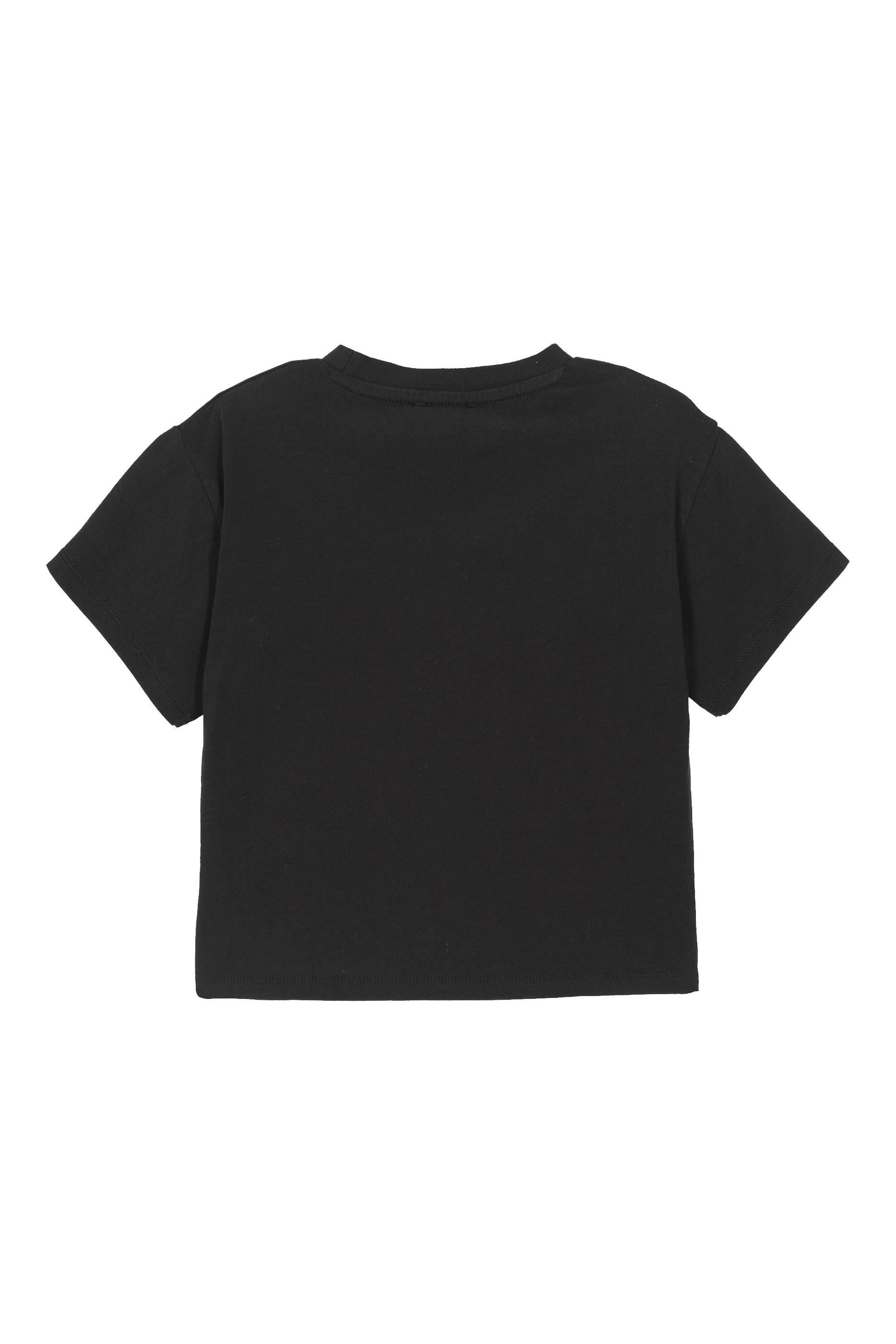 تيشيرت بطبعة شعار الماركة قطن للأطفال