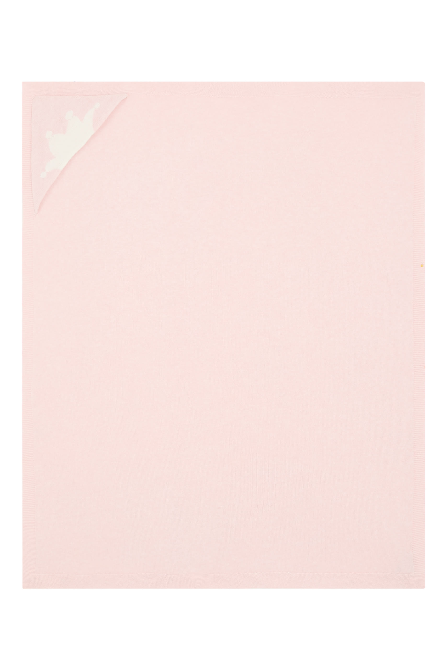 بطانية منسوجة بنقشة تاج للأطفال