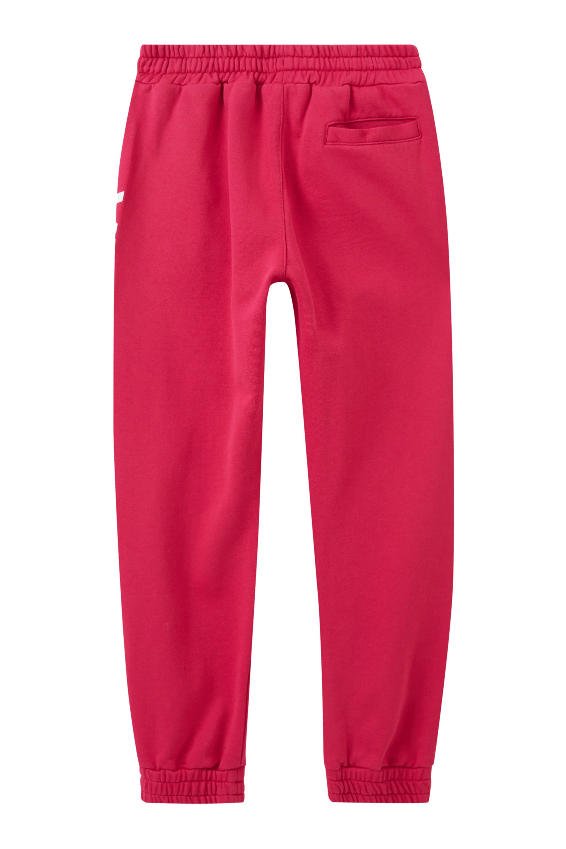 بنطال رياضي للأطفال بطبعة شعار الماركة