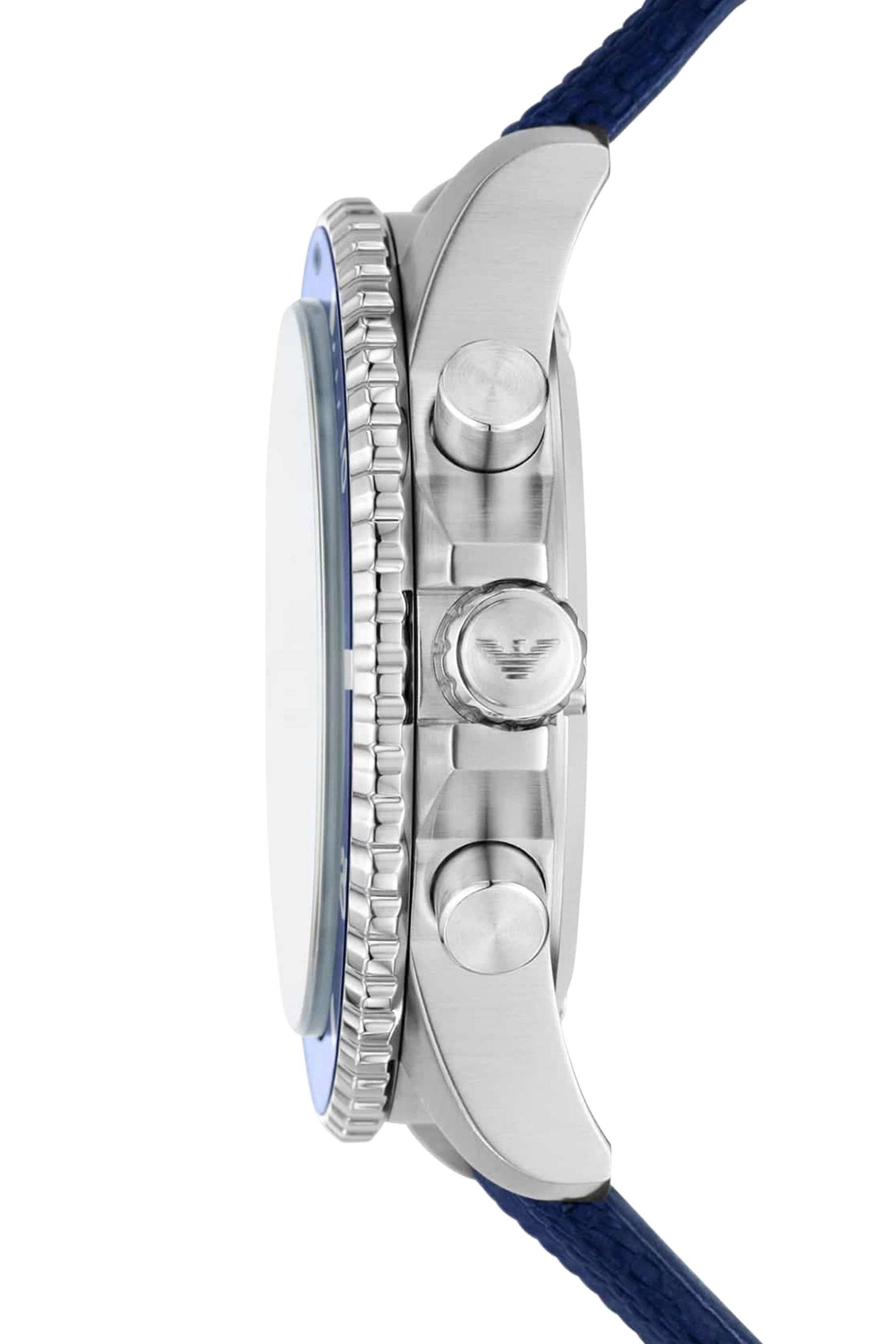 ساعة كرونوغراف نايلون وجلد  43 مم