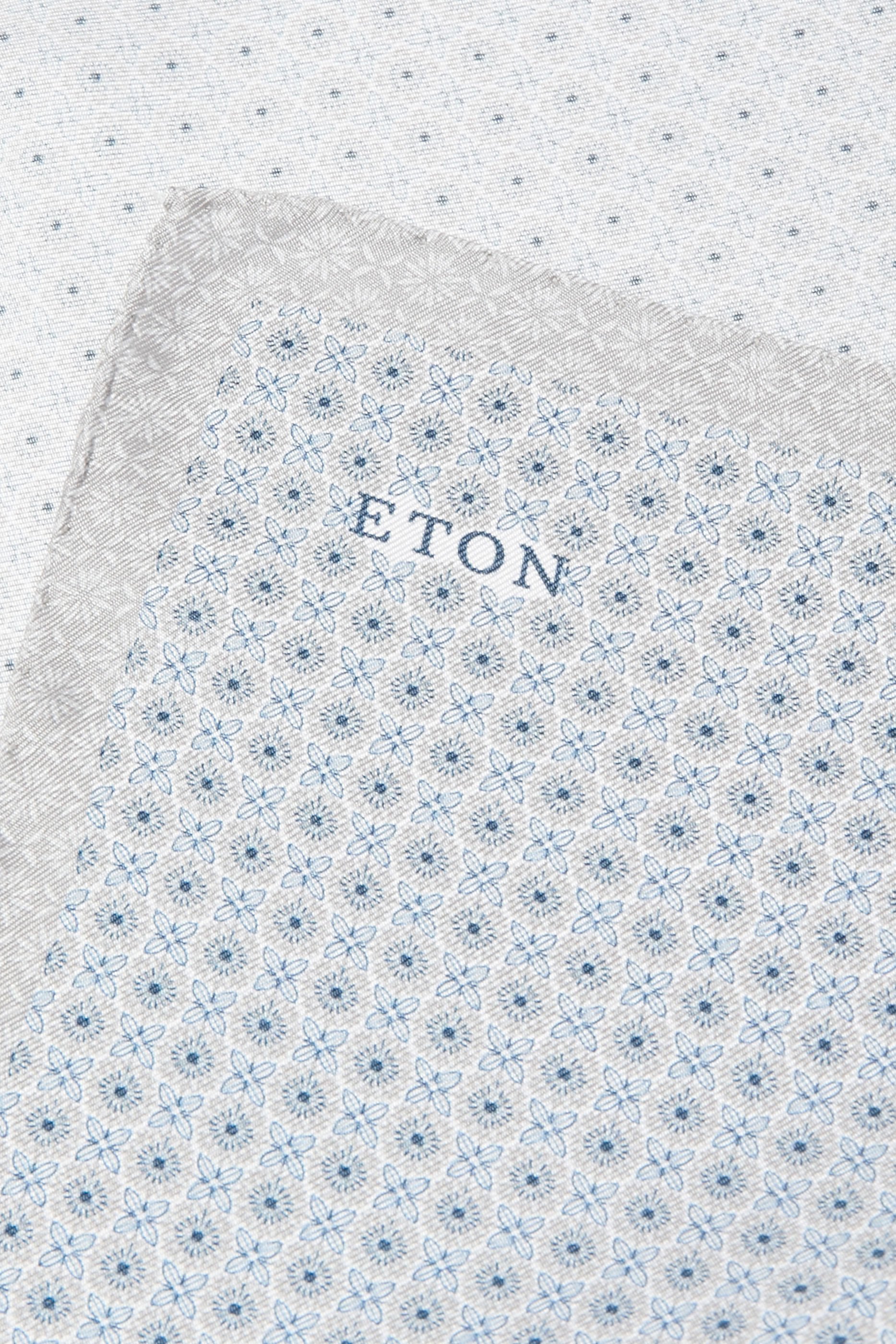 Geometric Silk Pocket Square