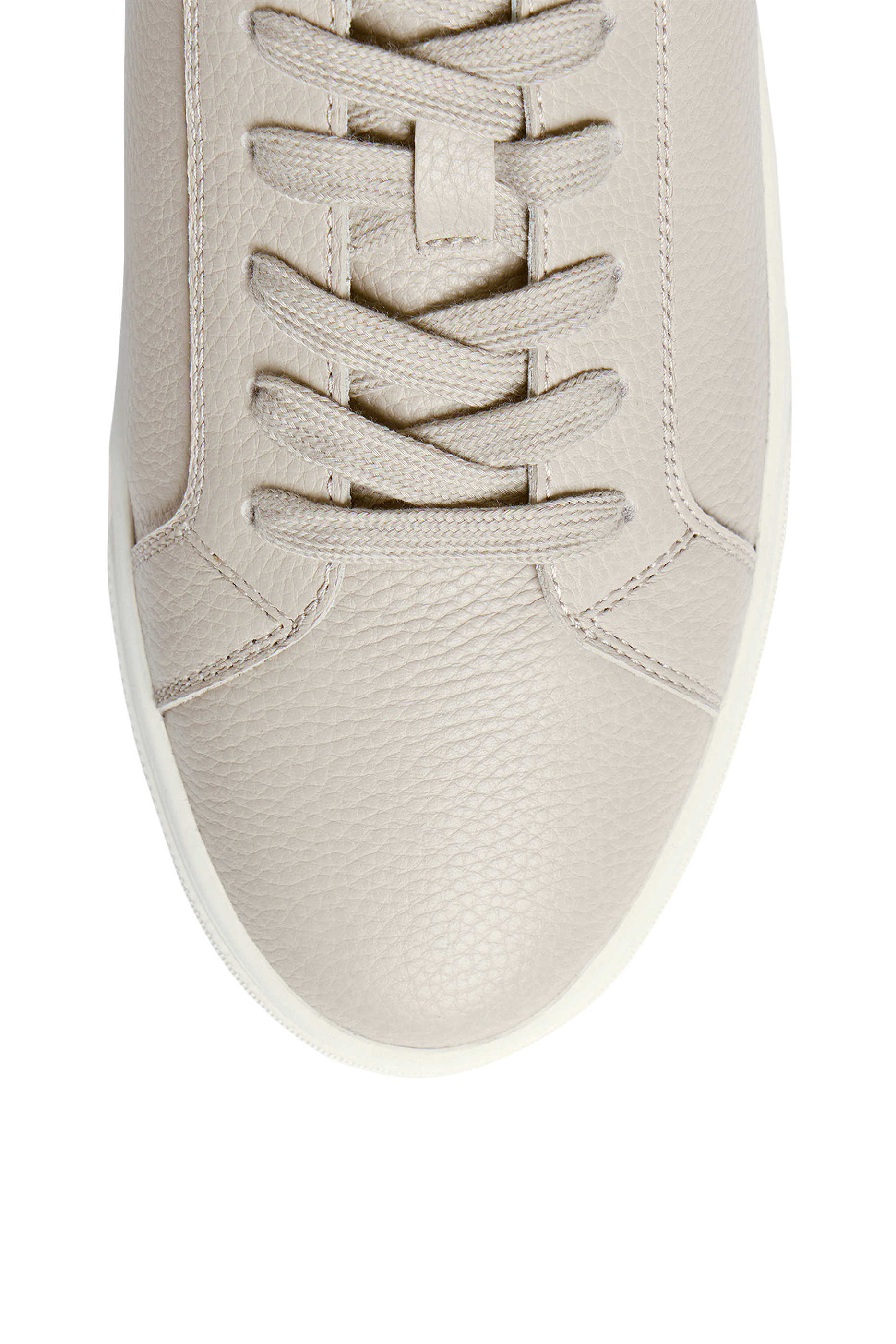 سنيكرز بكاحل منخفض جلد