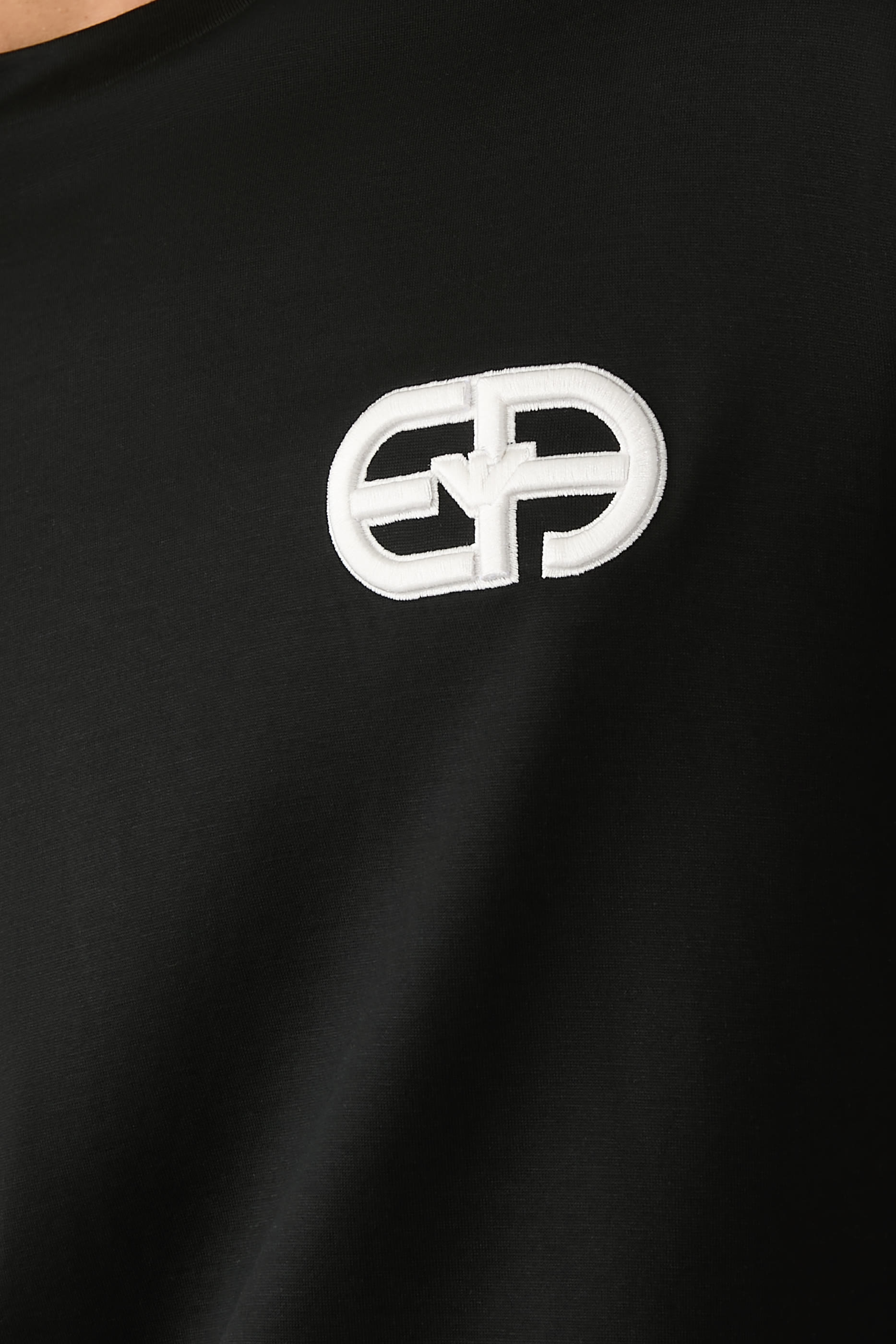 تيشيرت بشعار الماركة قطن جيرسيه