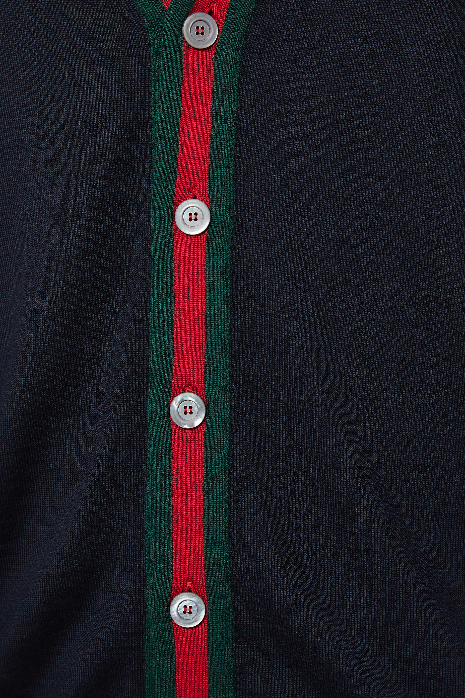 كارديغان صوف بشريط ويب