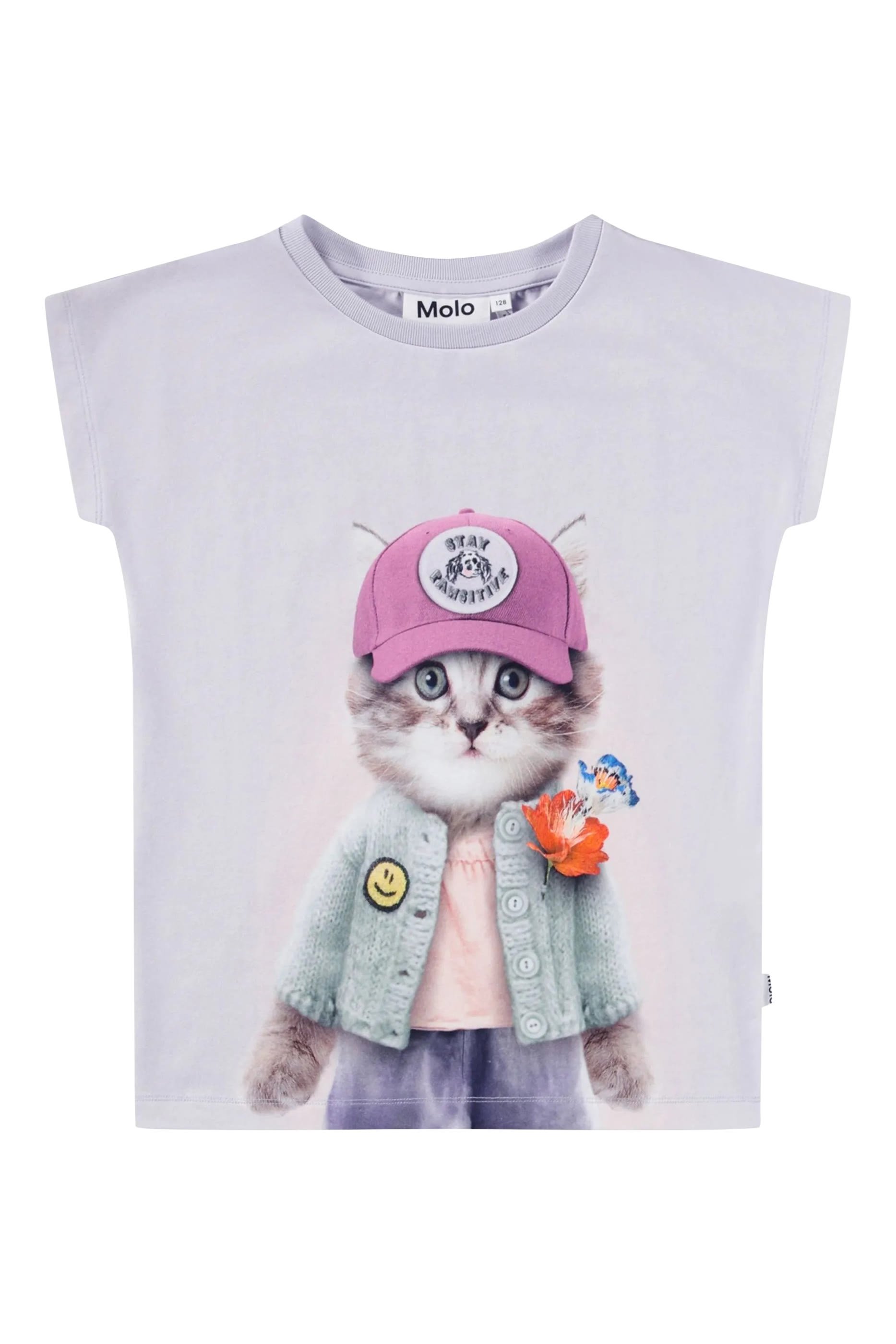 تيشيرت رانهيلد بنقشة قطن للأطفال