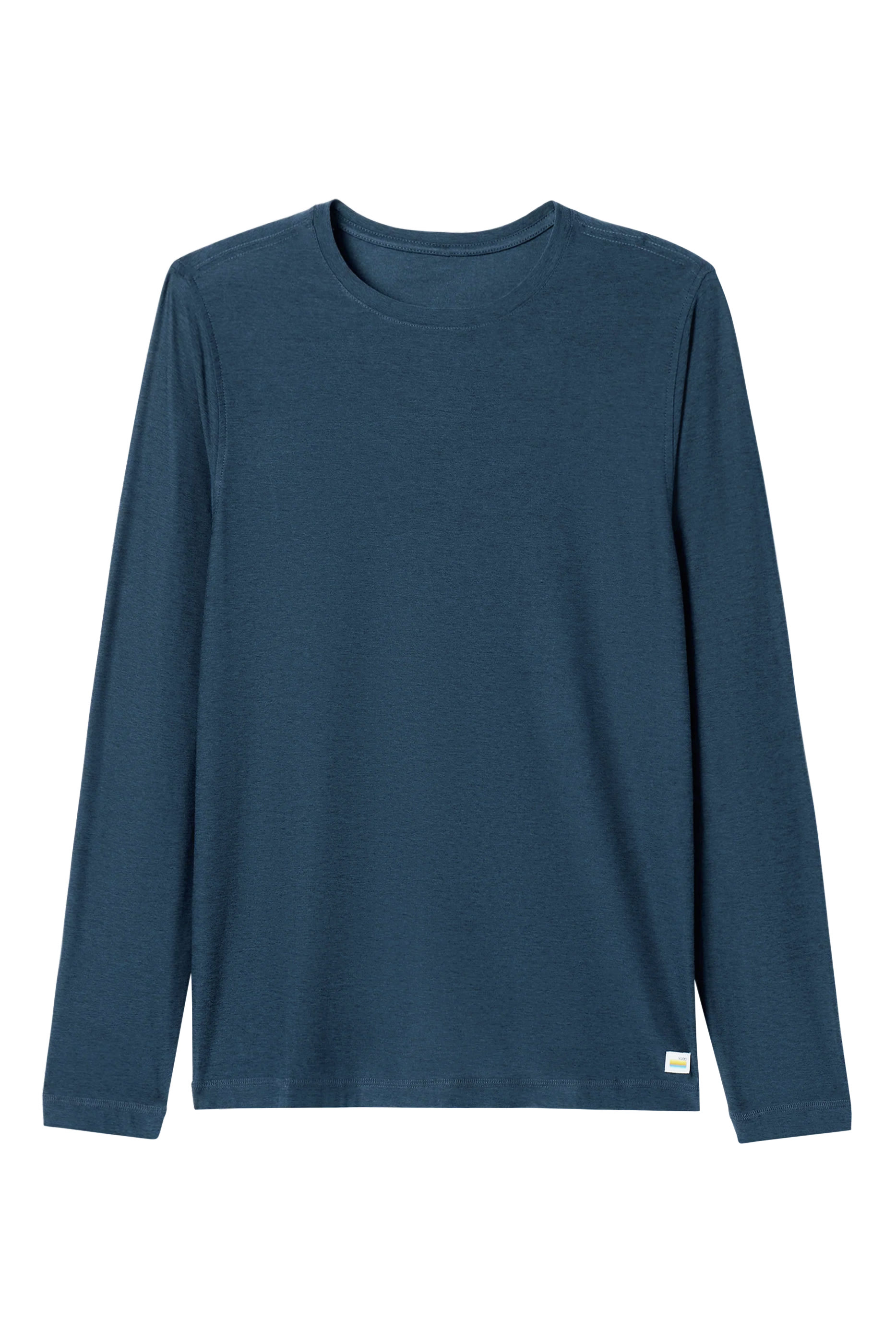 تيشيرت ستراتو بأكمام طويلة قماش معالج