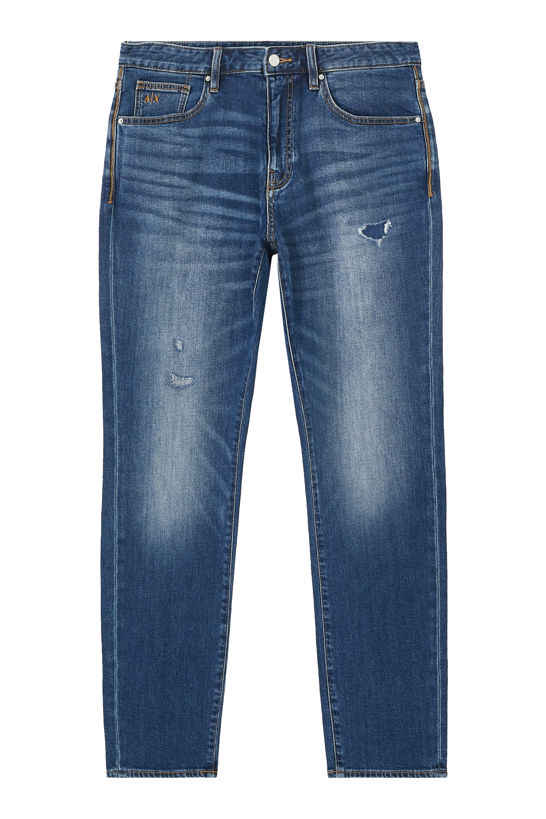 بنطال جينز بقصة ضيقة