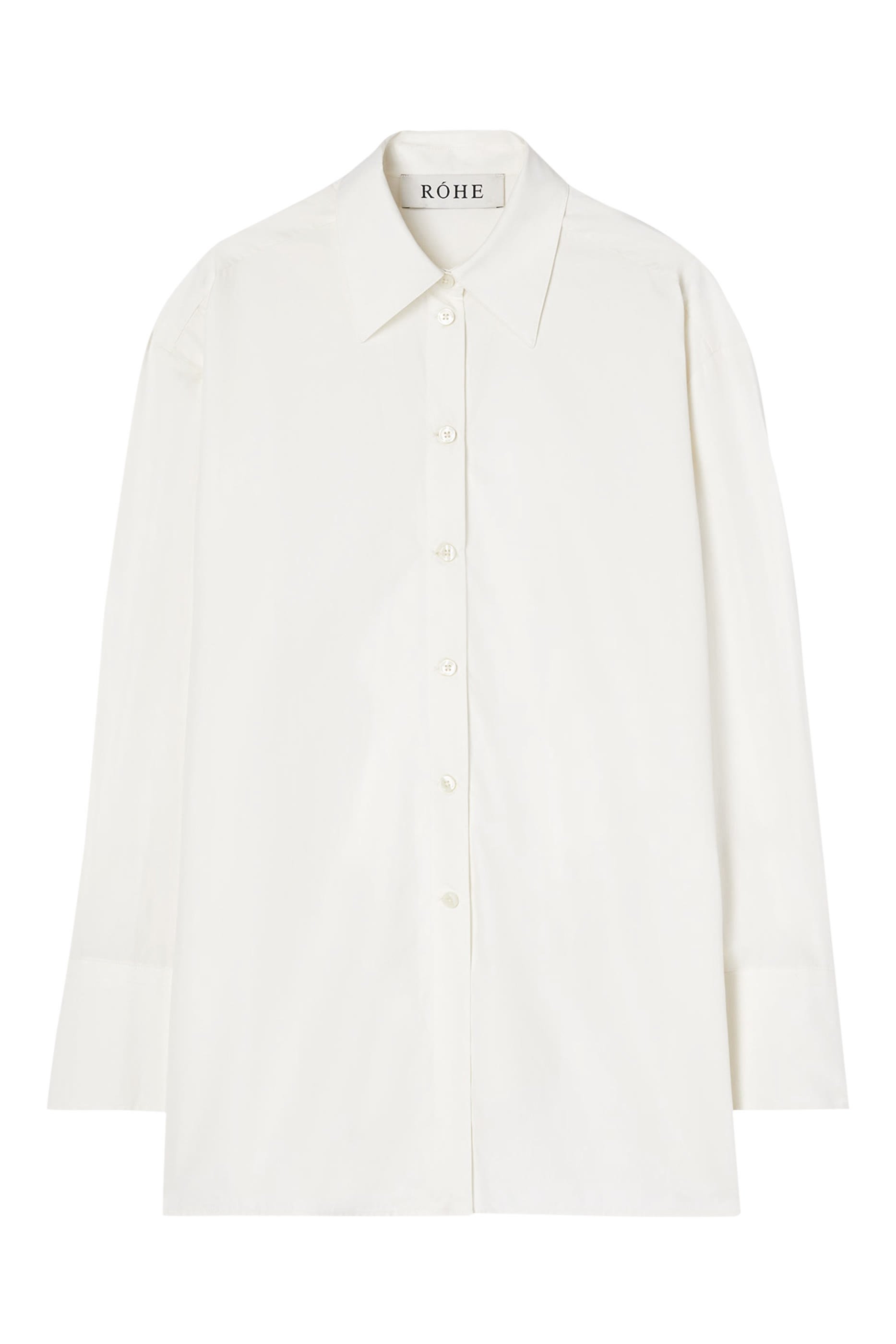 قميص حرير بقصة واسعة