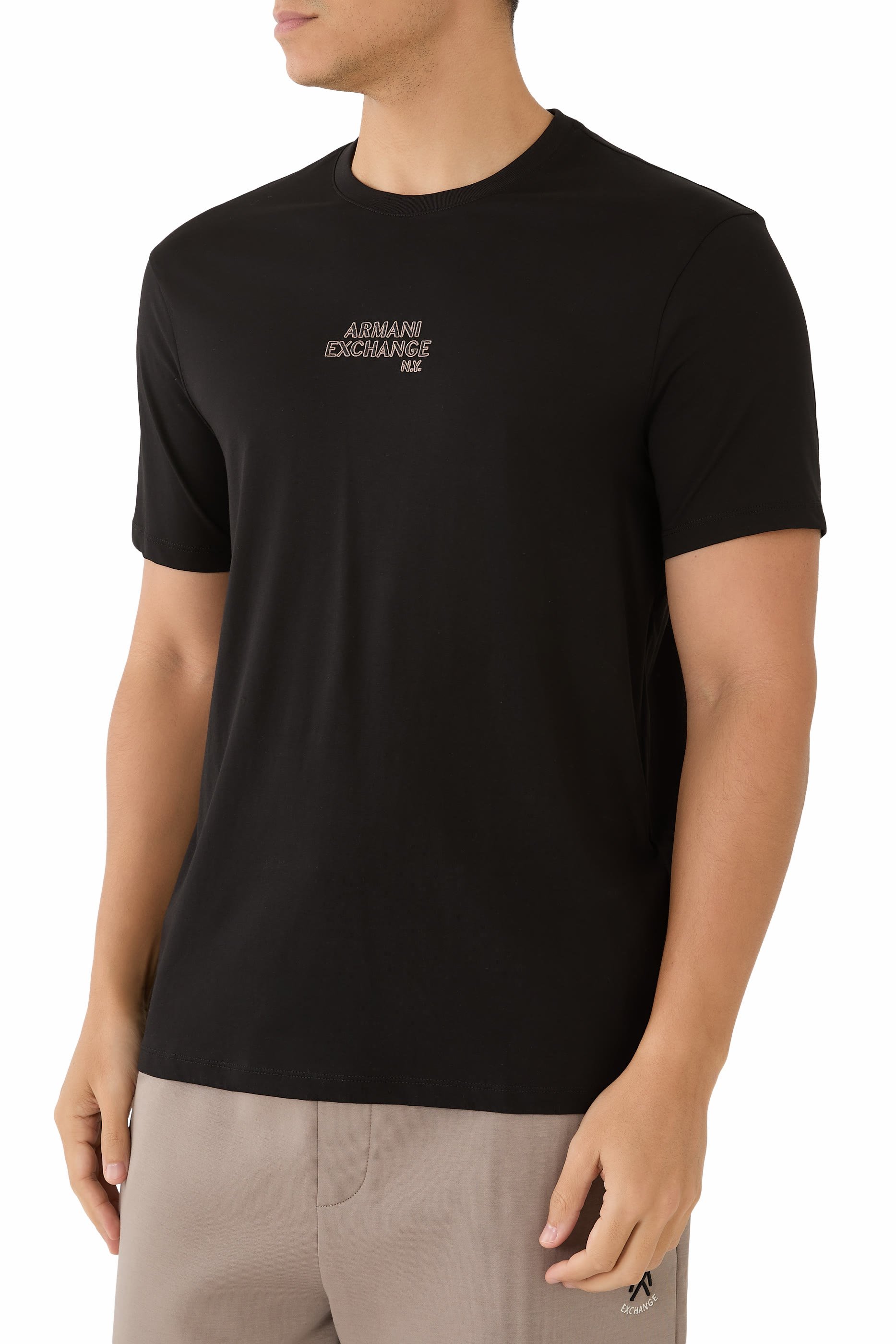 تيشيرت ون بلوك اب بشعار الماركة