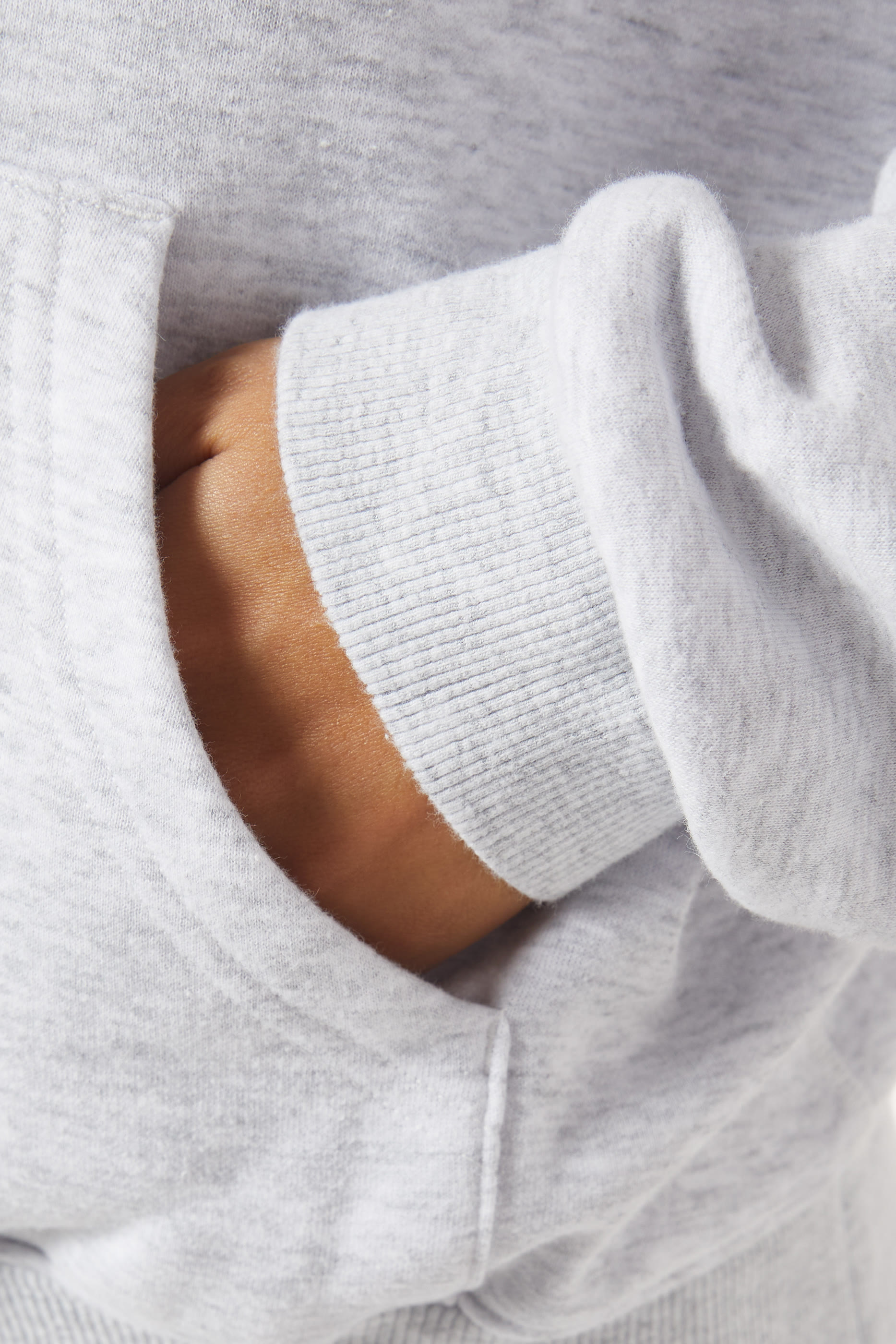 هودي كلاسيكية بغطاء رأس صوف قطني 