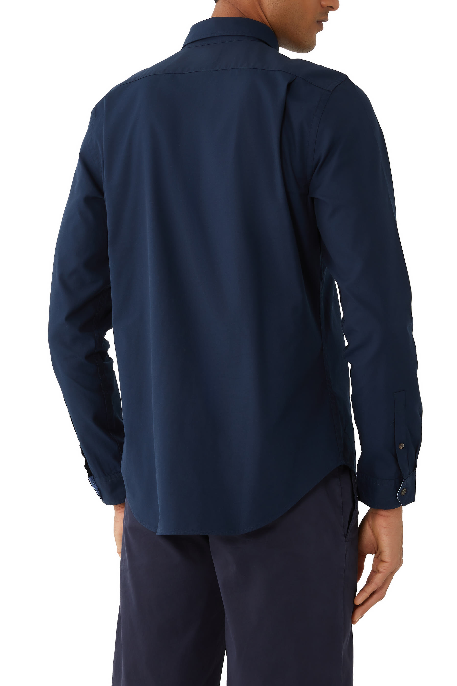 قميص برقعة بنقشة زيبرا