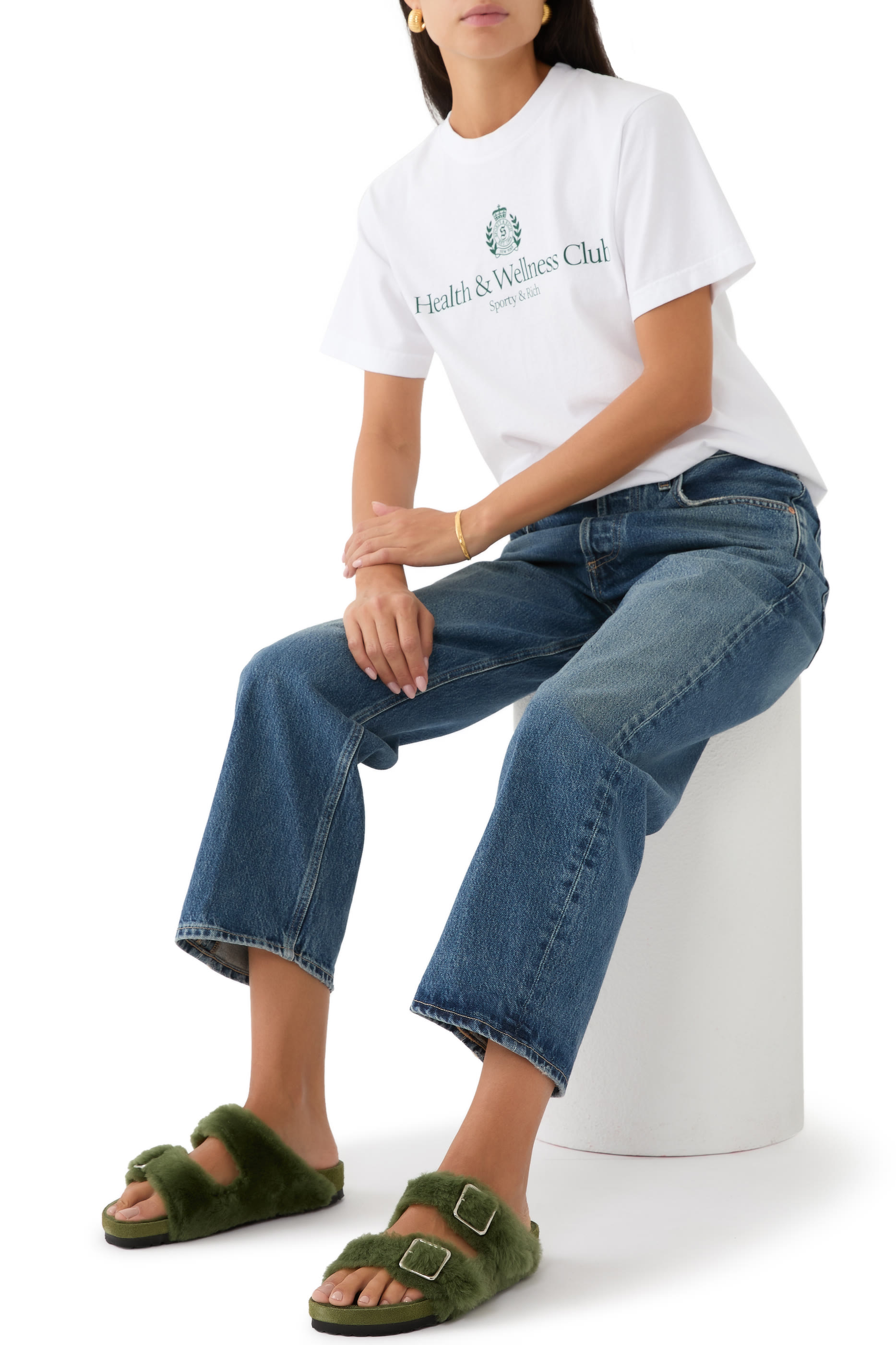 حذاء مفتوح اريزونا بإبزيم كبير